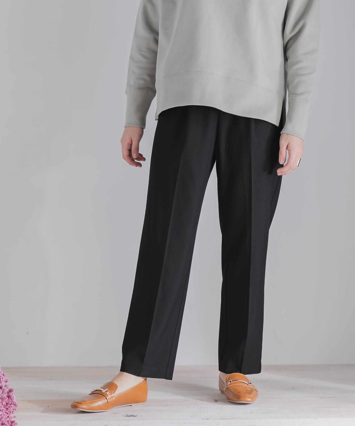 身長：163cm サイズ：L