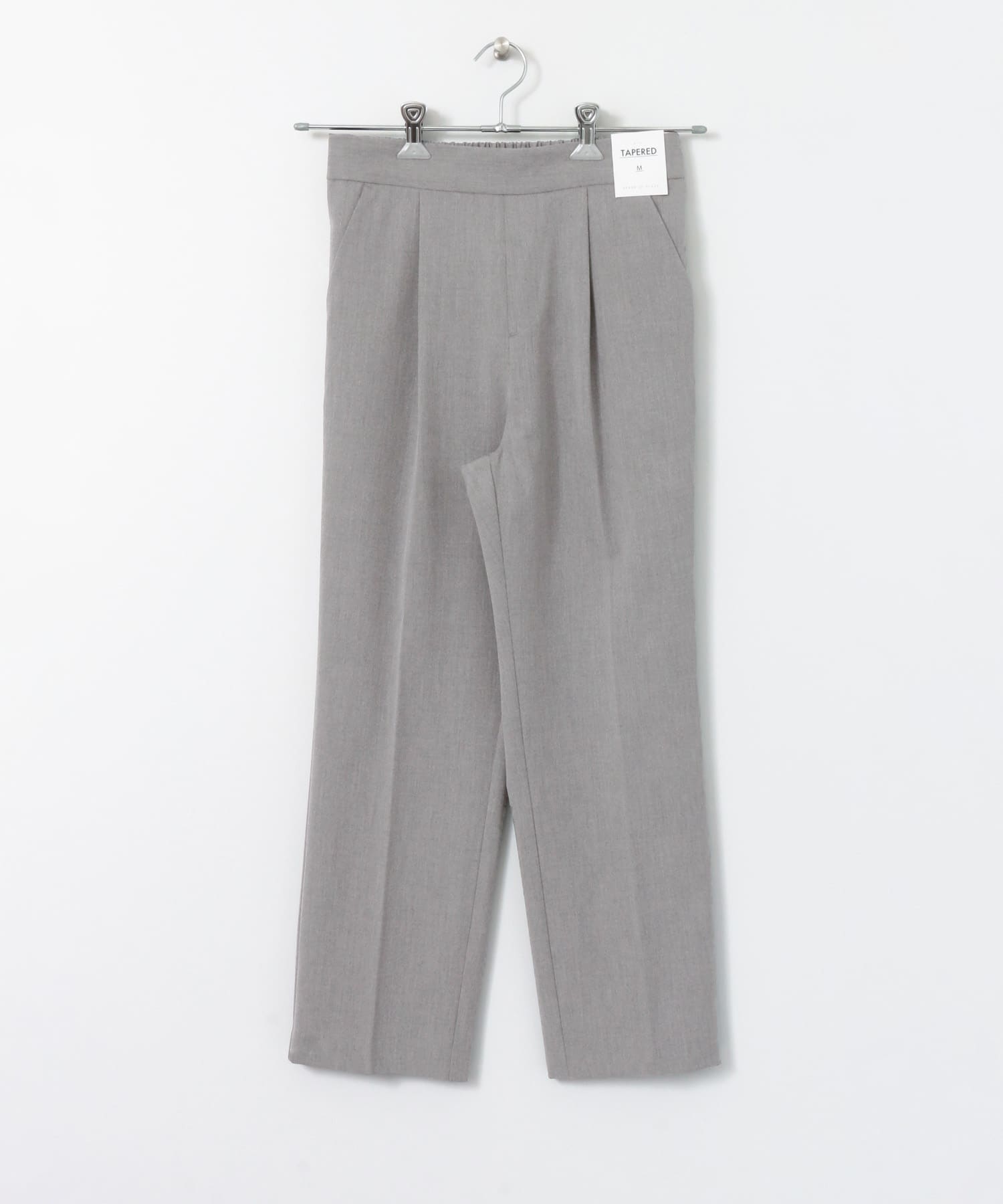 CARREMANテーパードパンツ L.GRAY S