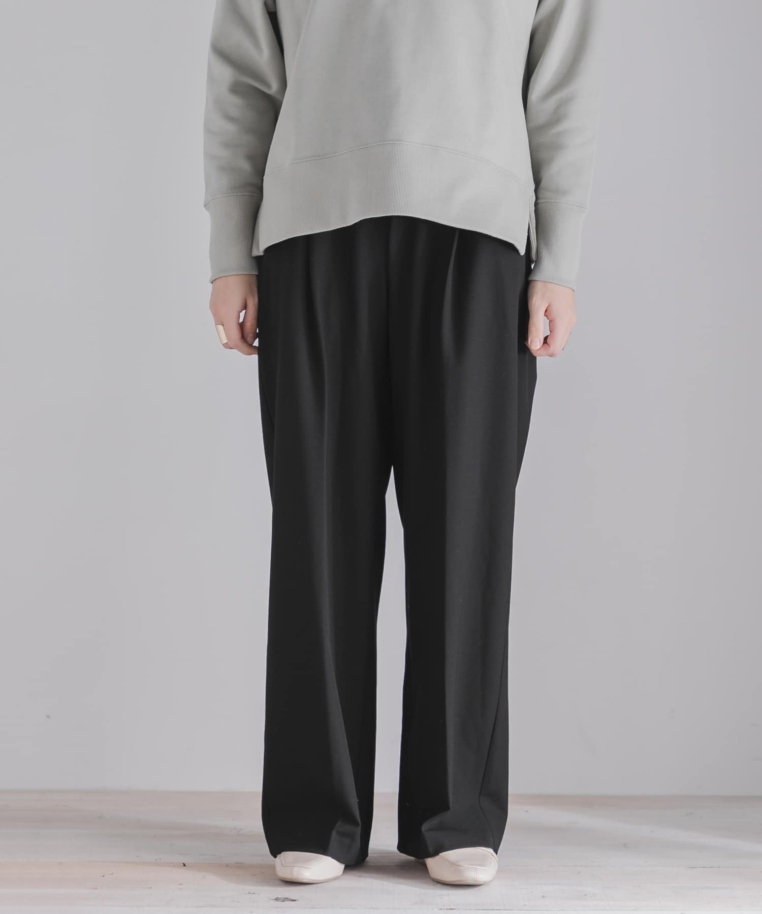 身長：163cm サイズ：L