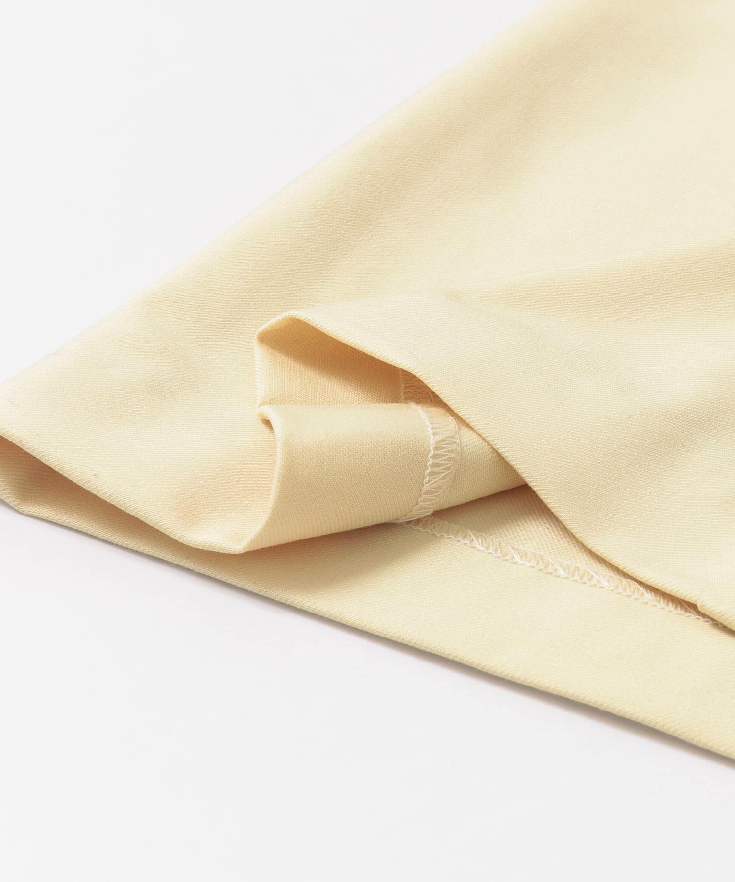 センタープレスフレアパンツ YELLOW S