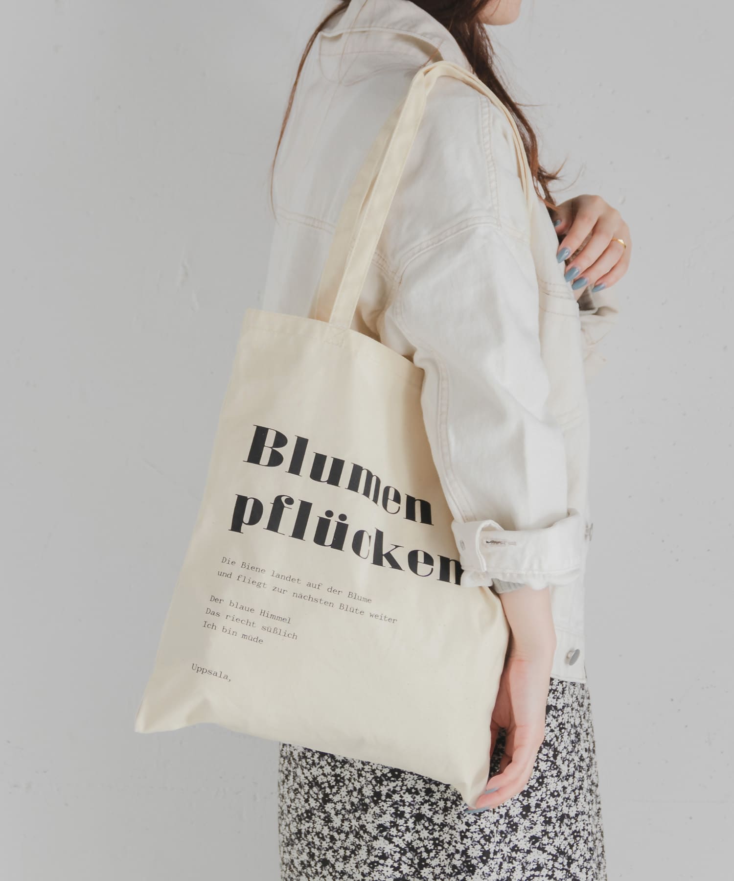 オーガニックコットントートバッグ BLACK FREE