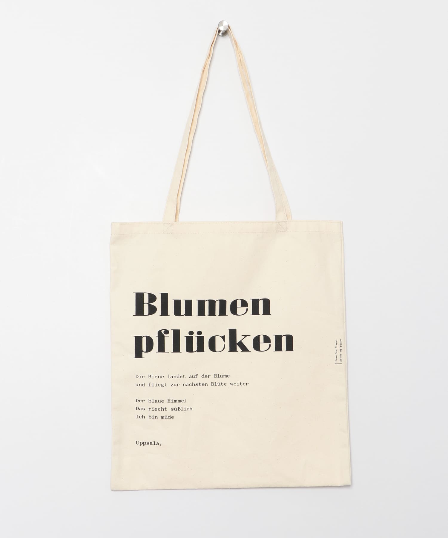 オーガニックコットントートバッグ BLACK FREE