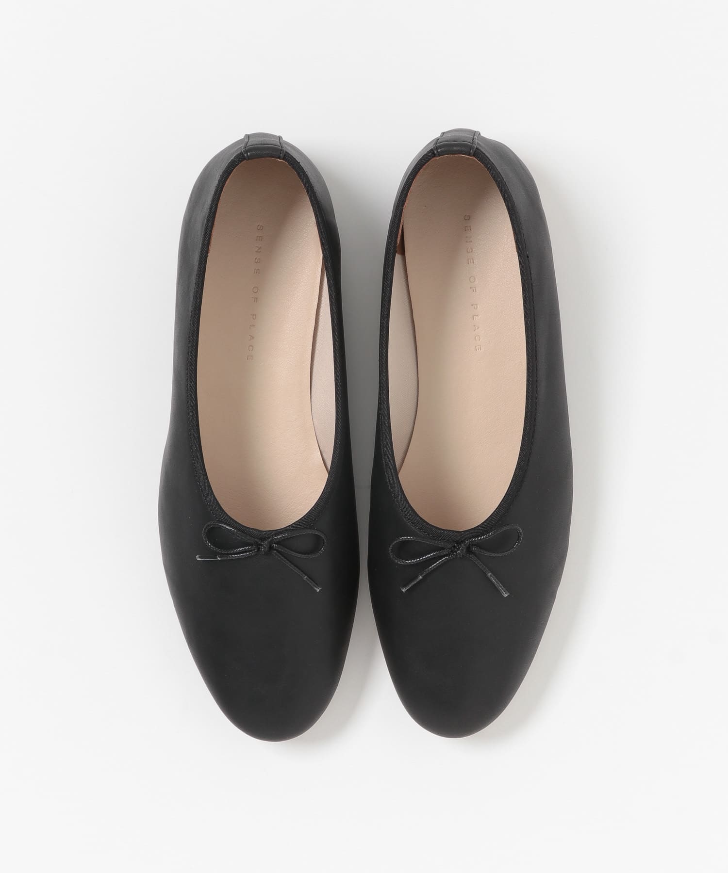 甲深バレエシューズ BLACK M