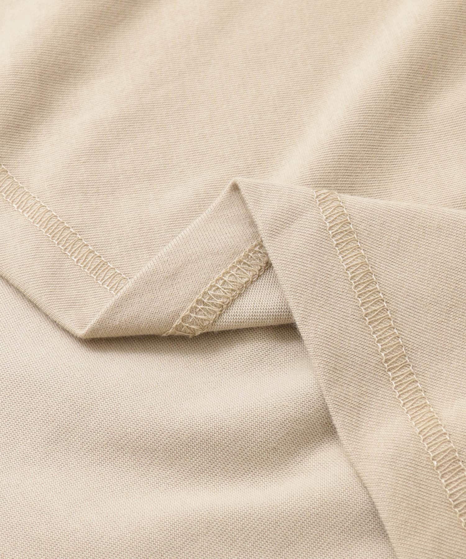 『UR TECH』ツイストショルダーアシメトップ GREIGE FREE