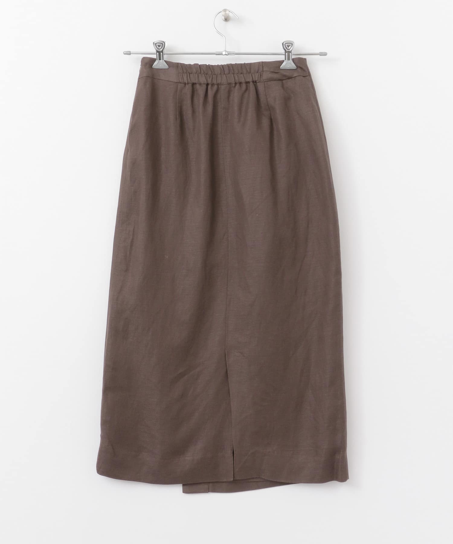 リネンレーヨン ラップスカート MOCHA S