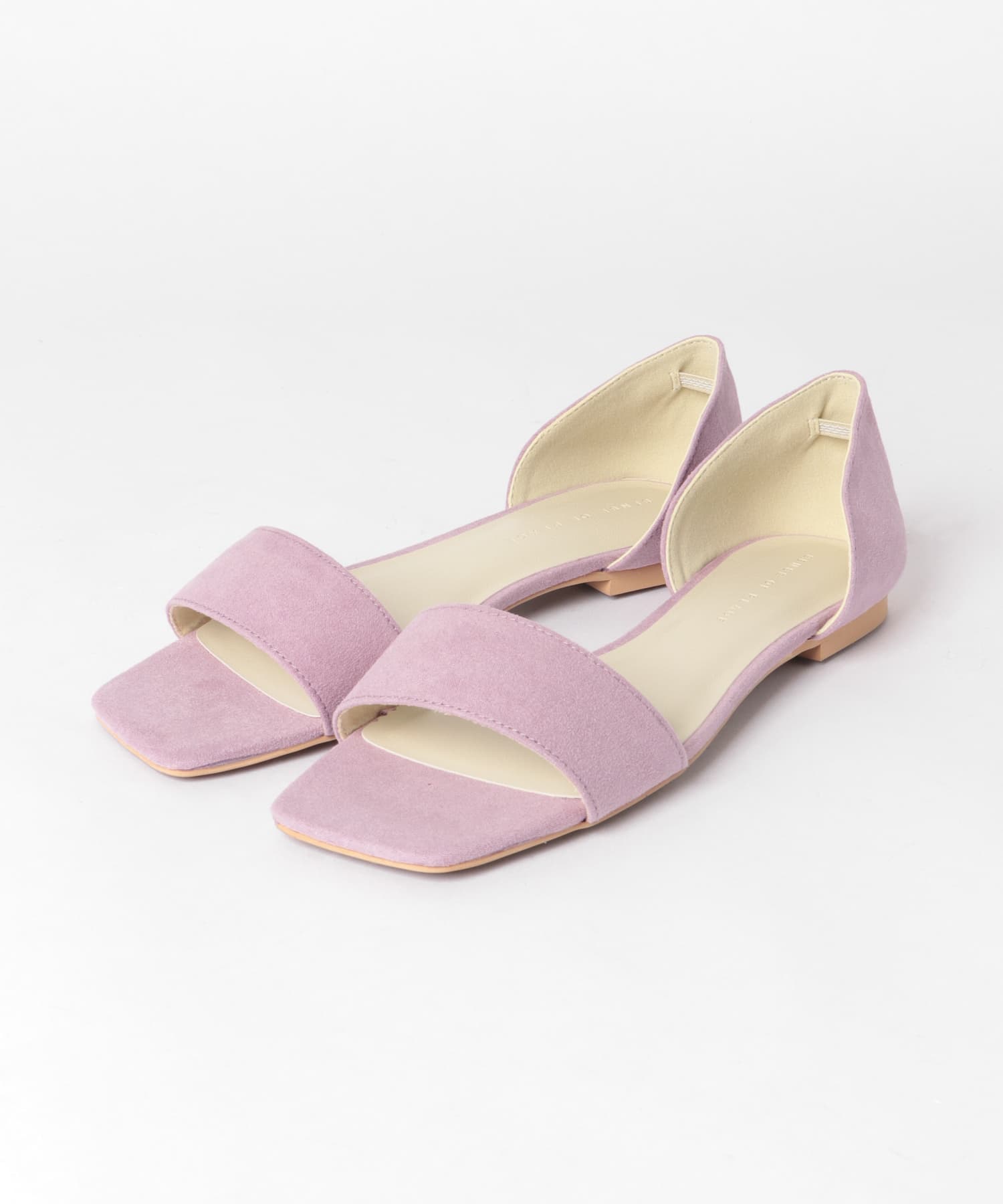 ワンバンドフラットサンダル LAVENDER S