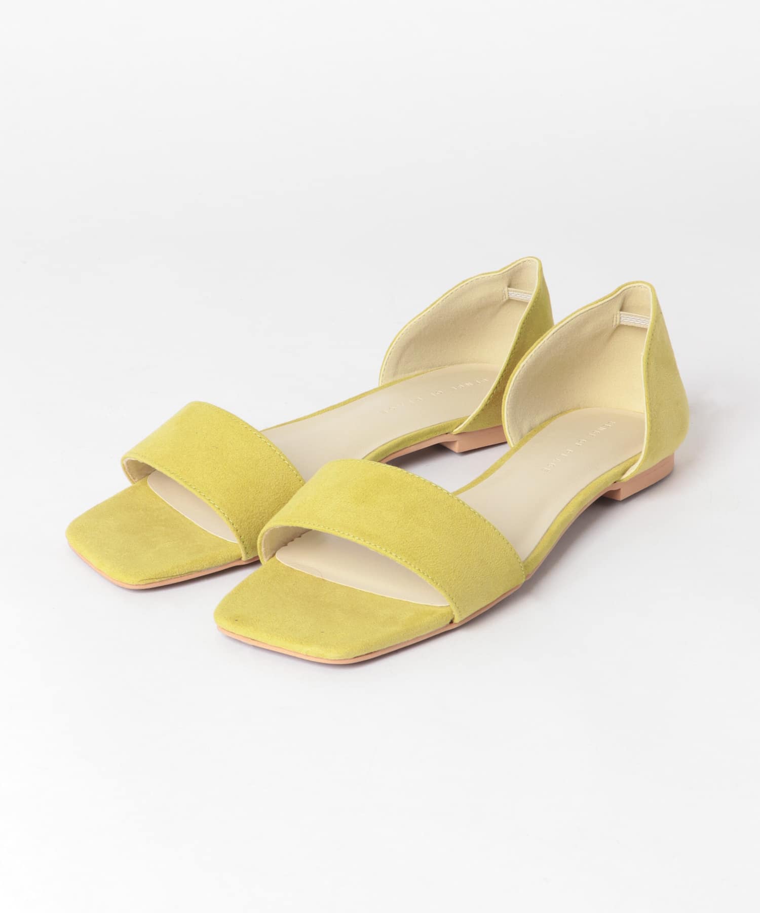 ワンバンドフラットサンダル YELLOW S