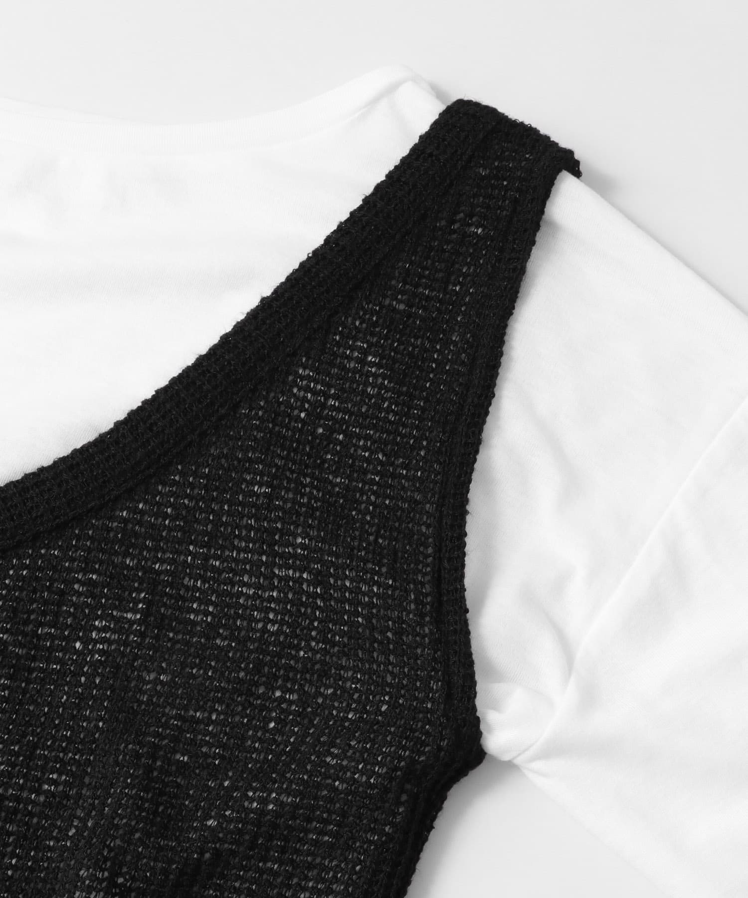ウエストマークワンショルダーアンサンブル BLACK FREE