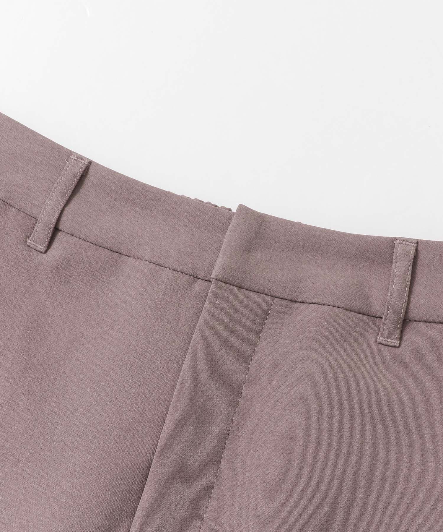 センタープレスキックフレアパンツ DUSTY ROSE S