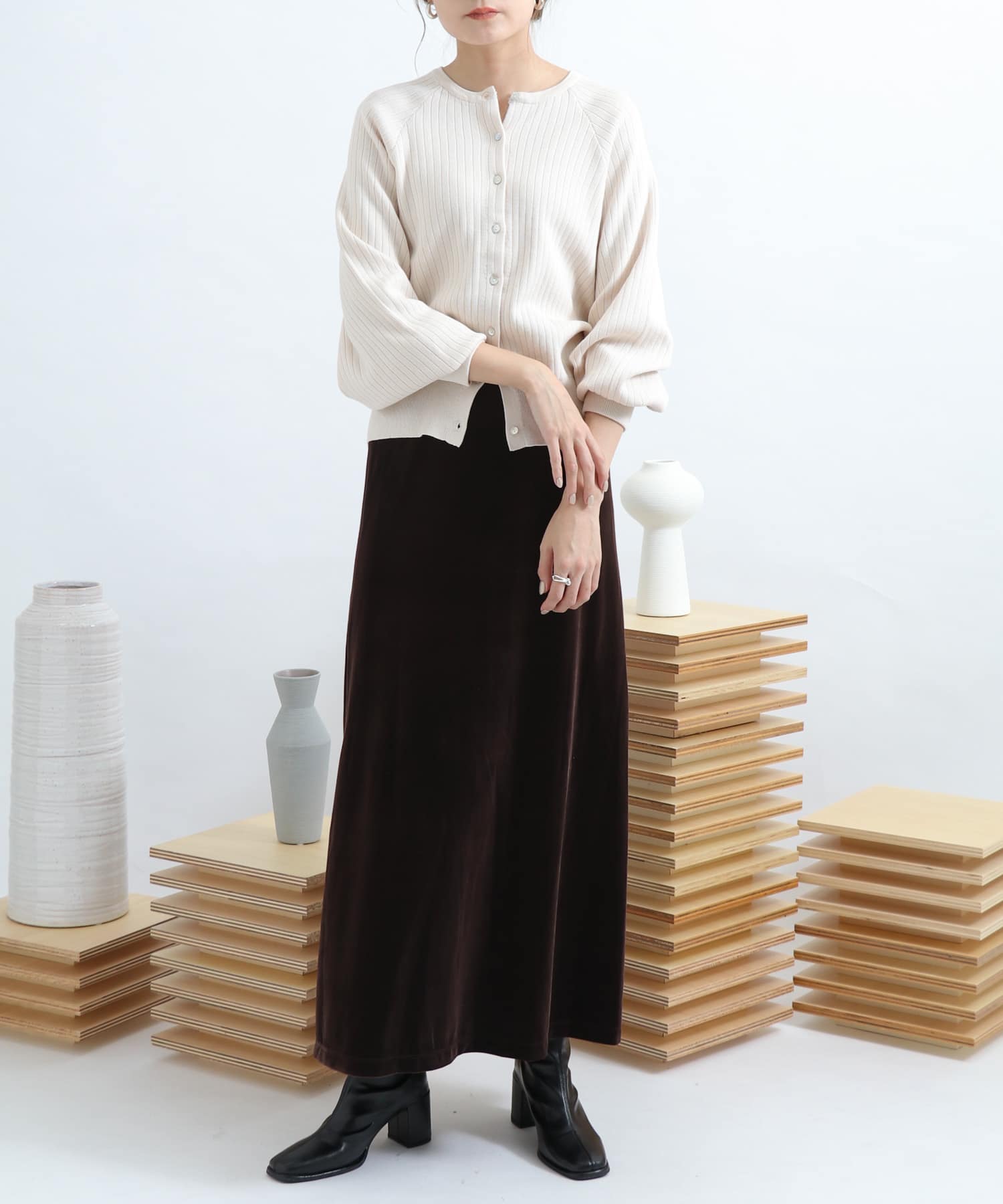 身長：162cm サイズ：FREE