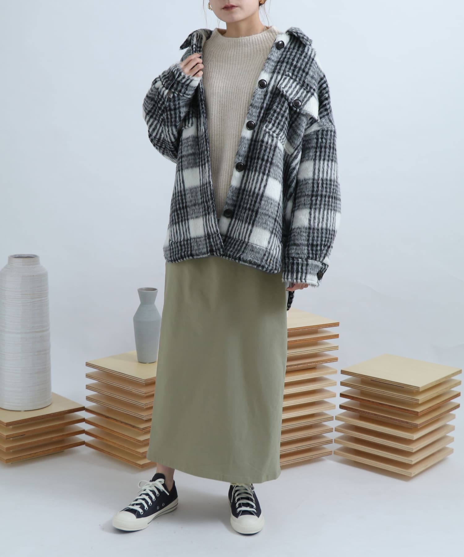 身長：162cm サイズ：M