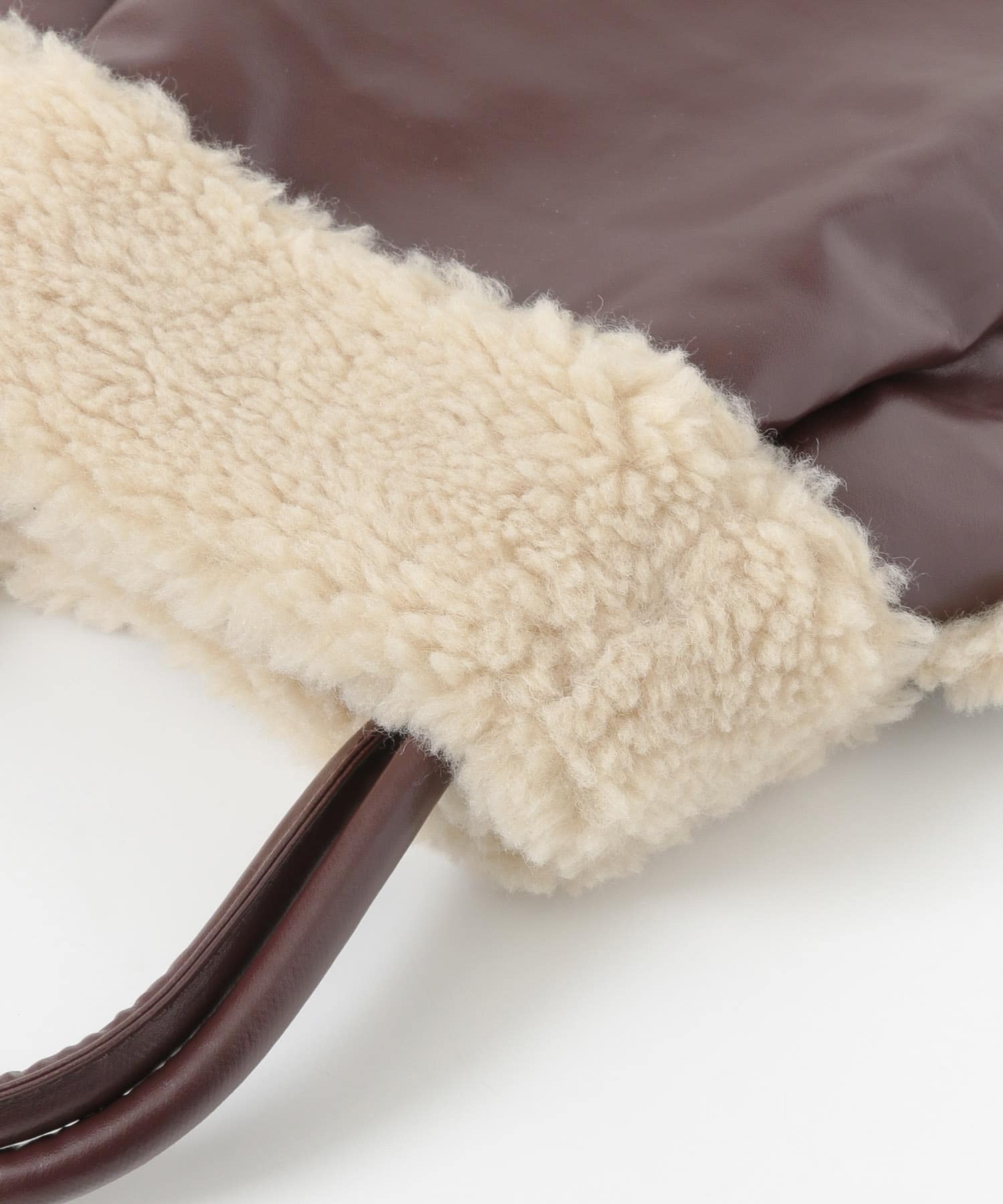 2WAYエコムートントートバッグ BROWN FREE
