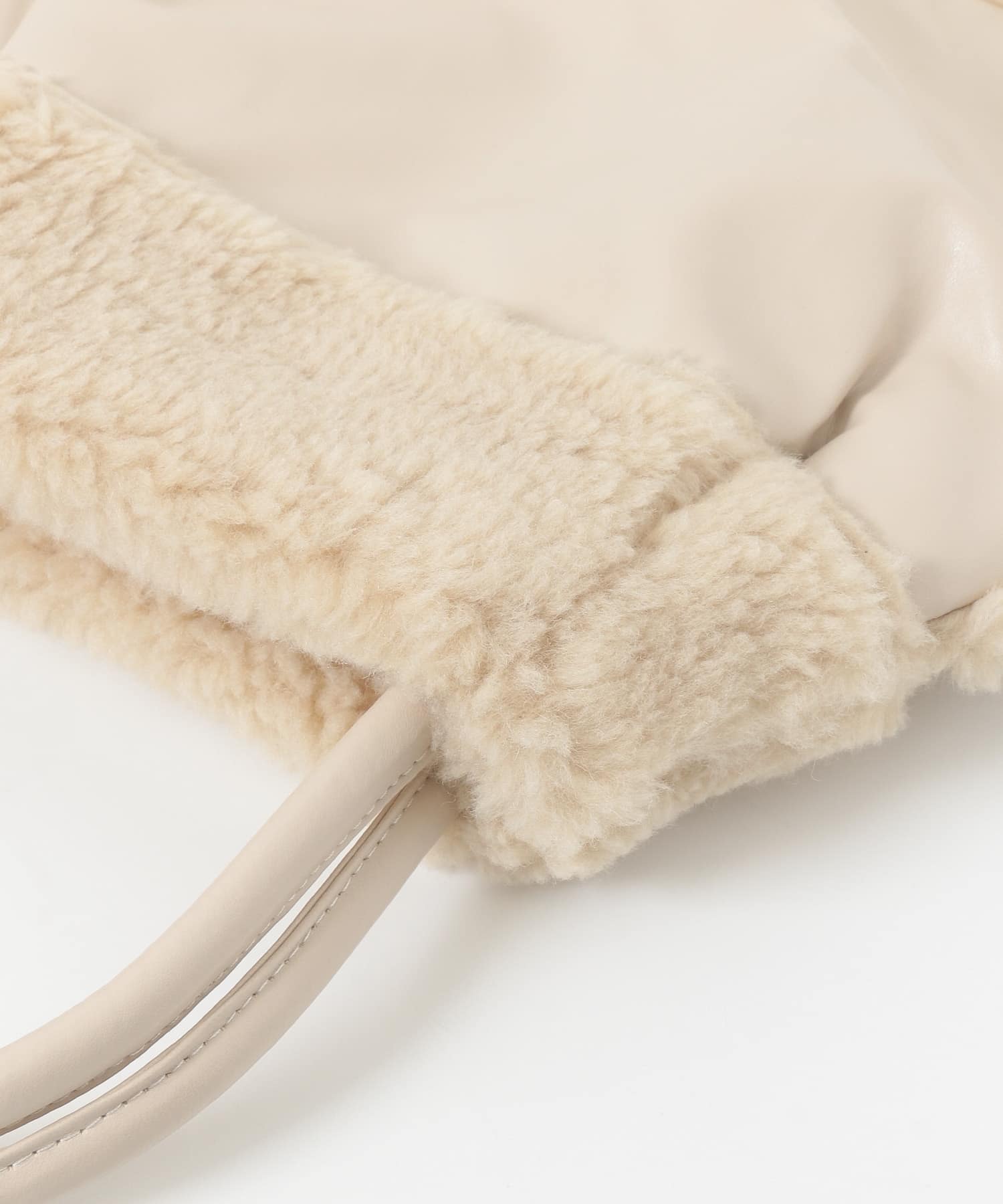2WAYエコムートントートバッグ IVORY FREE