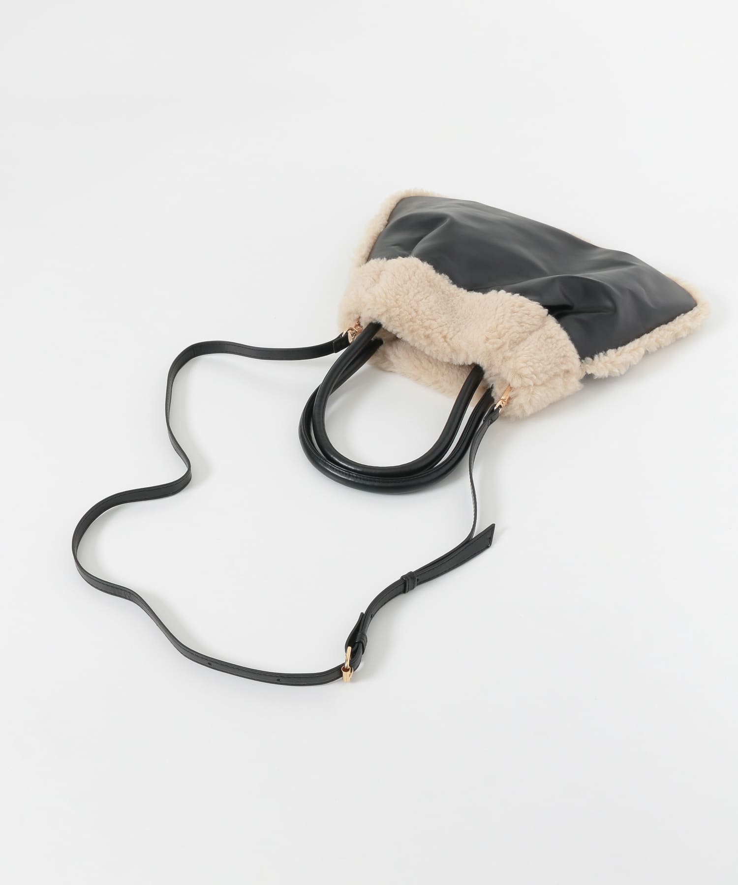 2WAYエコムートントートバッグ BLACK FREE