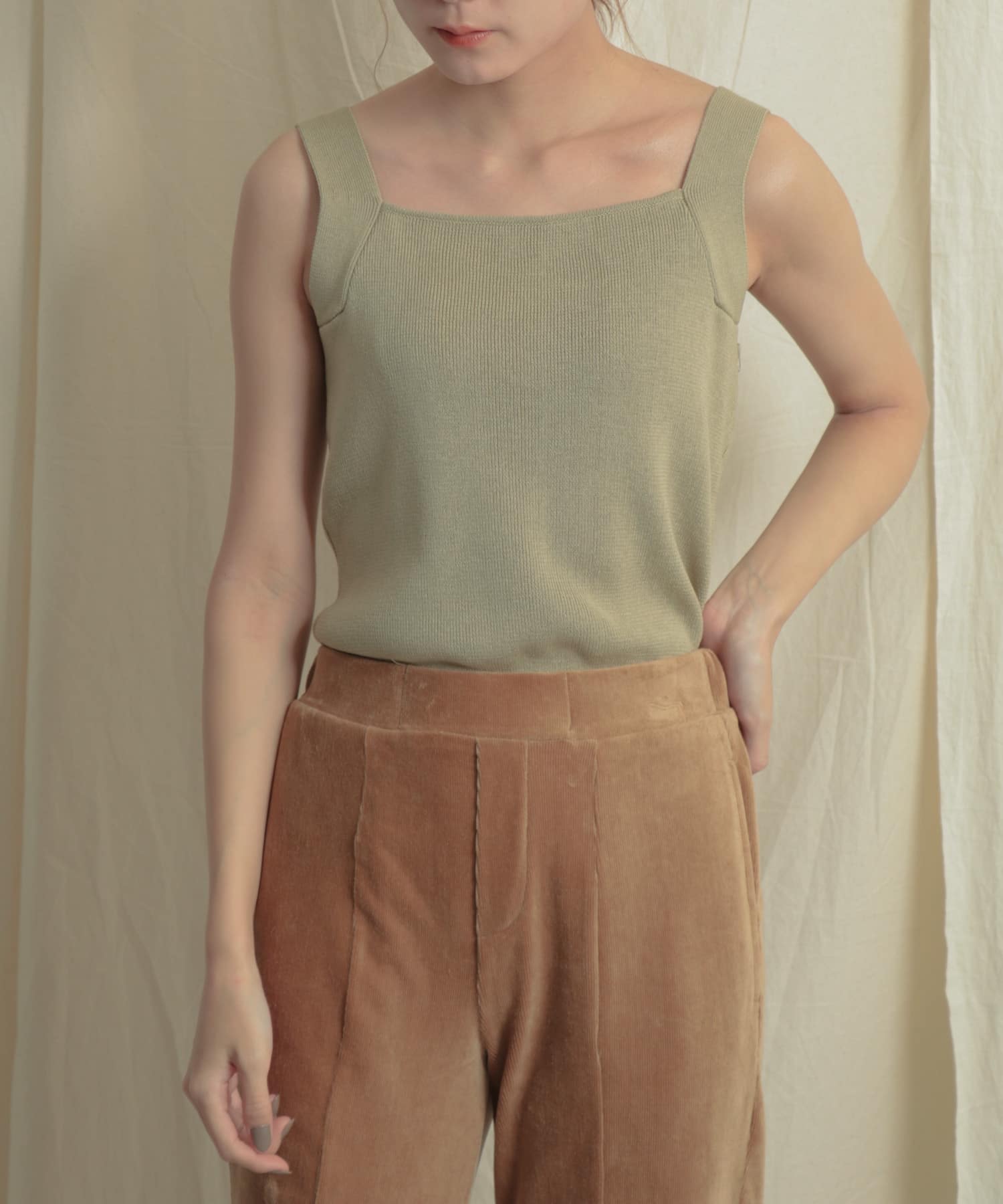 身長：162cm サイズ：one