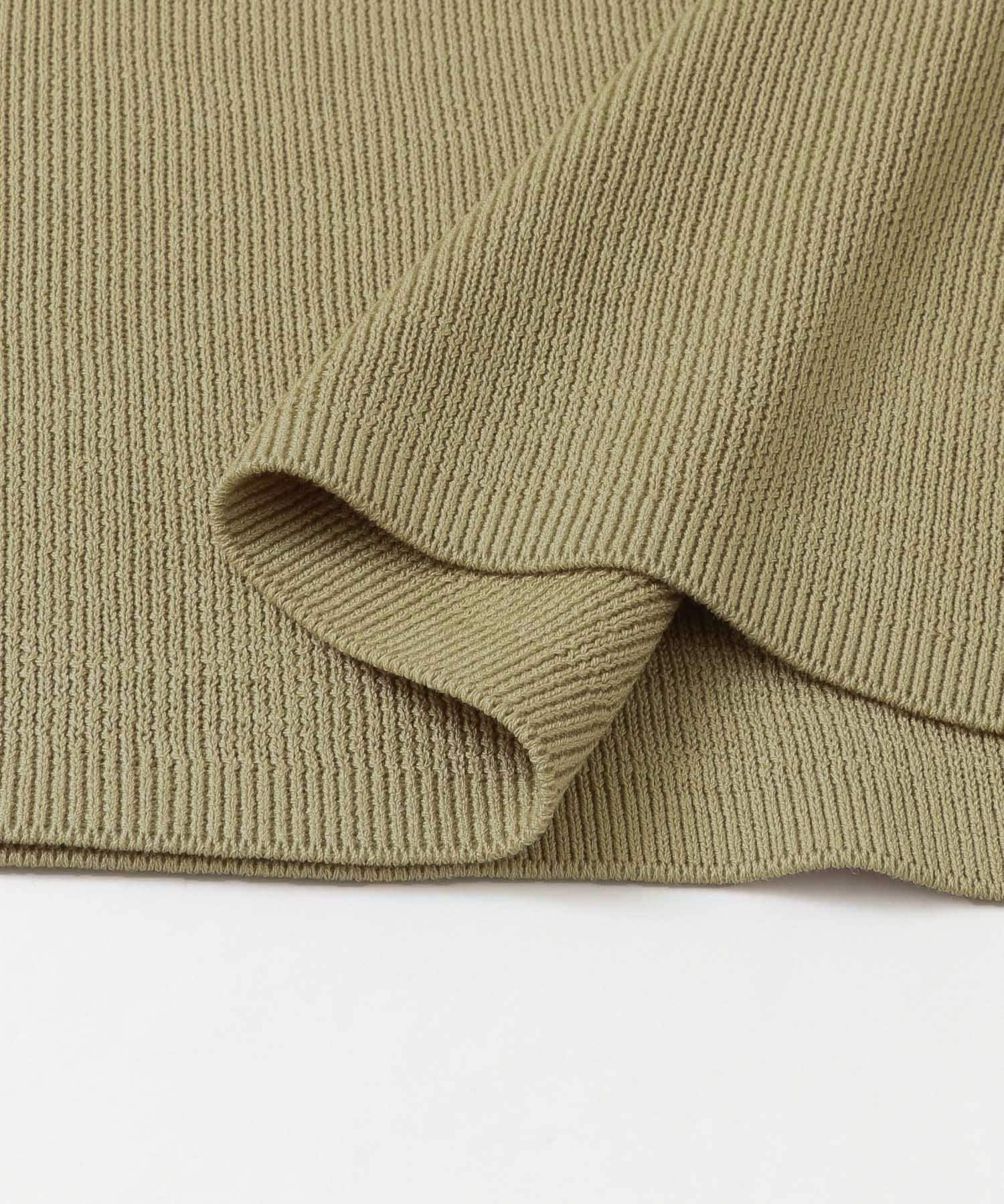 バッククロスニットタンクトップ L.OLIVE One