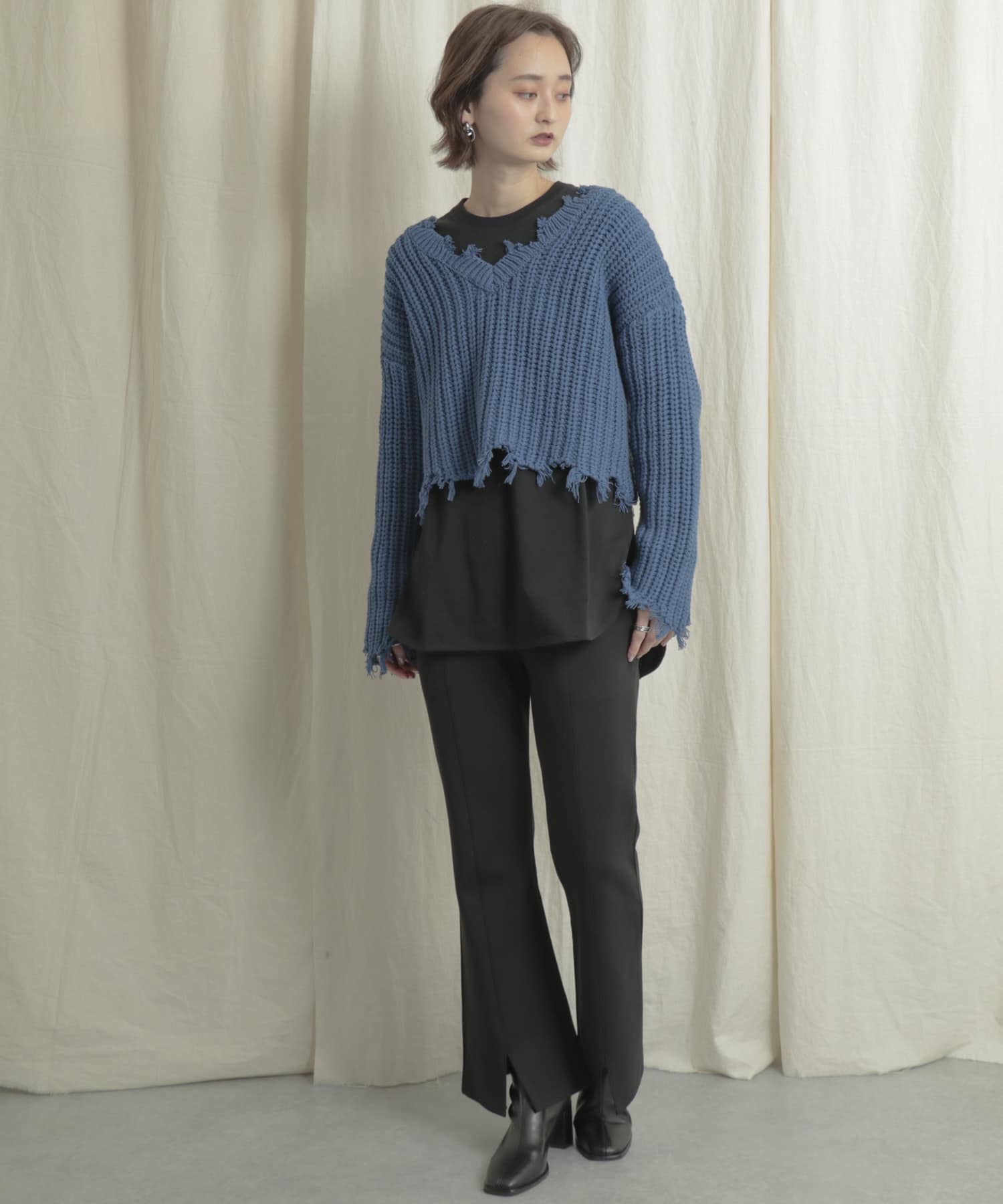 身長：169cm サイズ：one