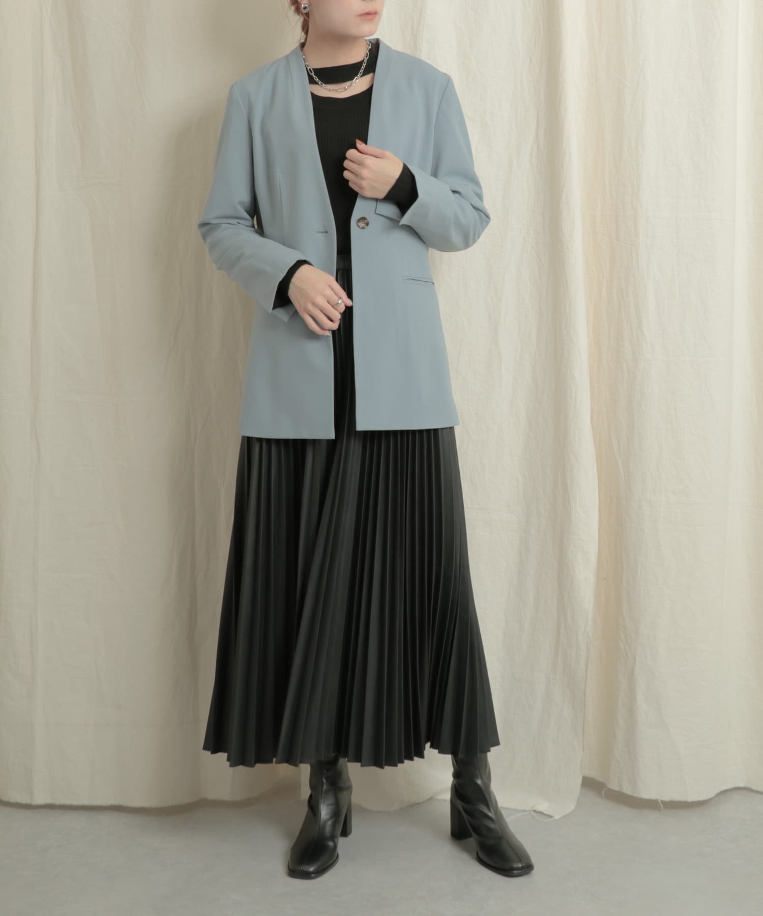 身長：162cm サイズ：one