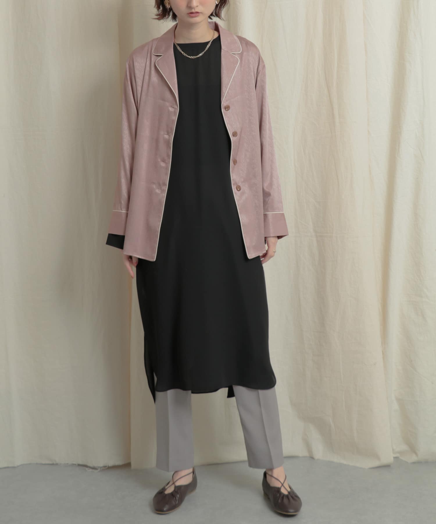 身長：169cm サイズ：one