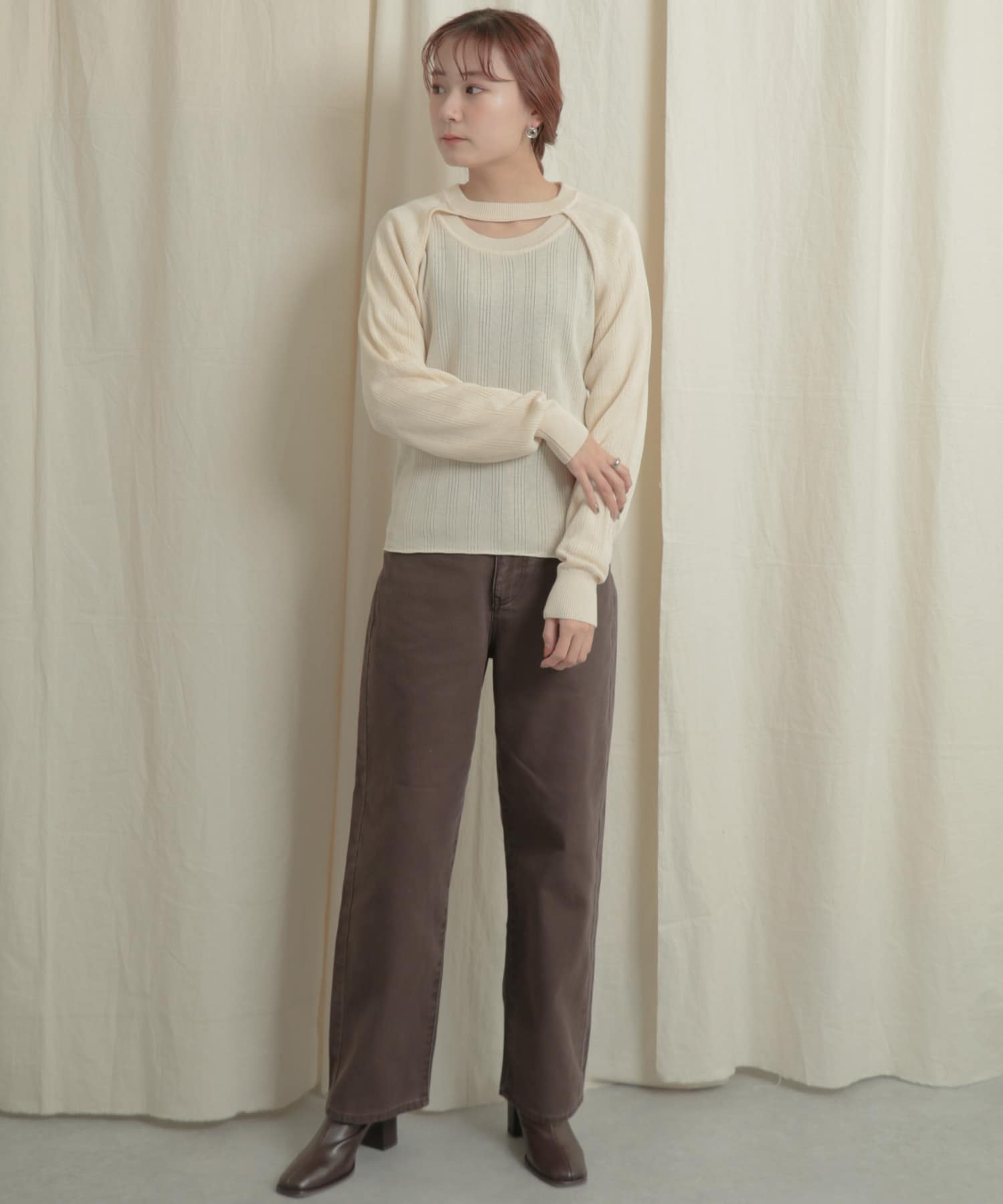 身長：162cm サイズ：M