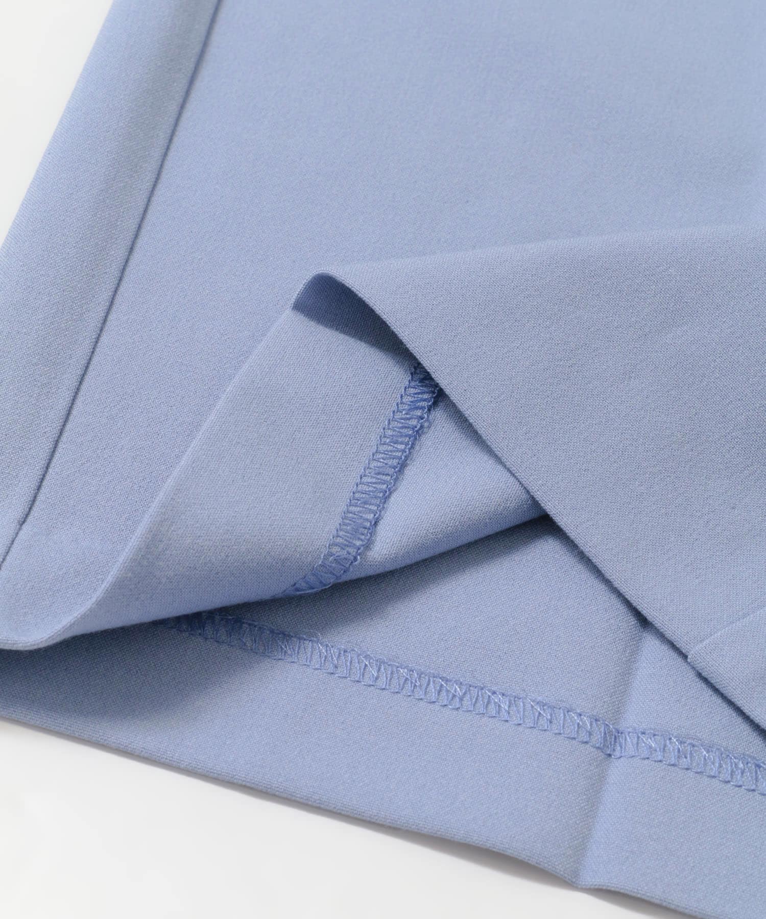 『Tallサイズあり』ワイドスラックスパンツ BLUE XS