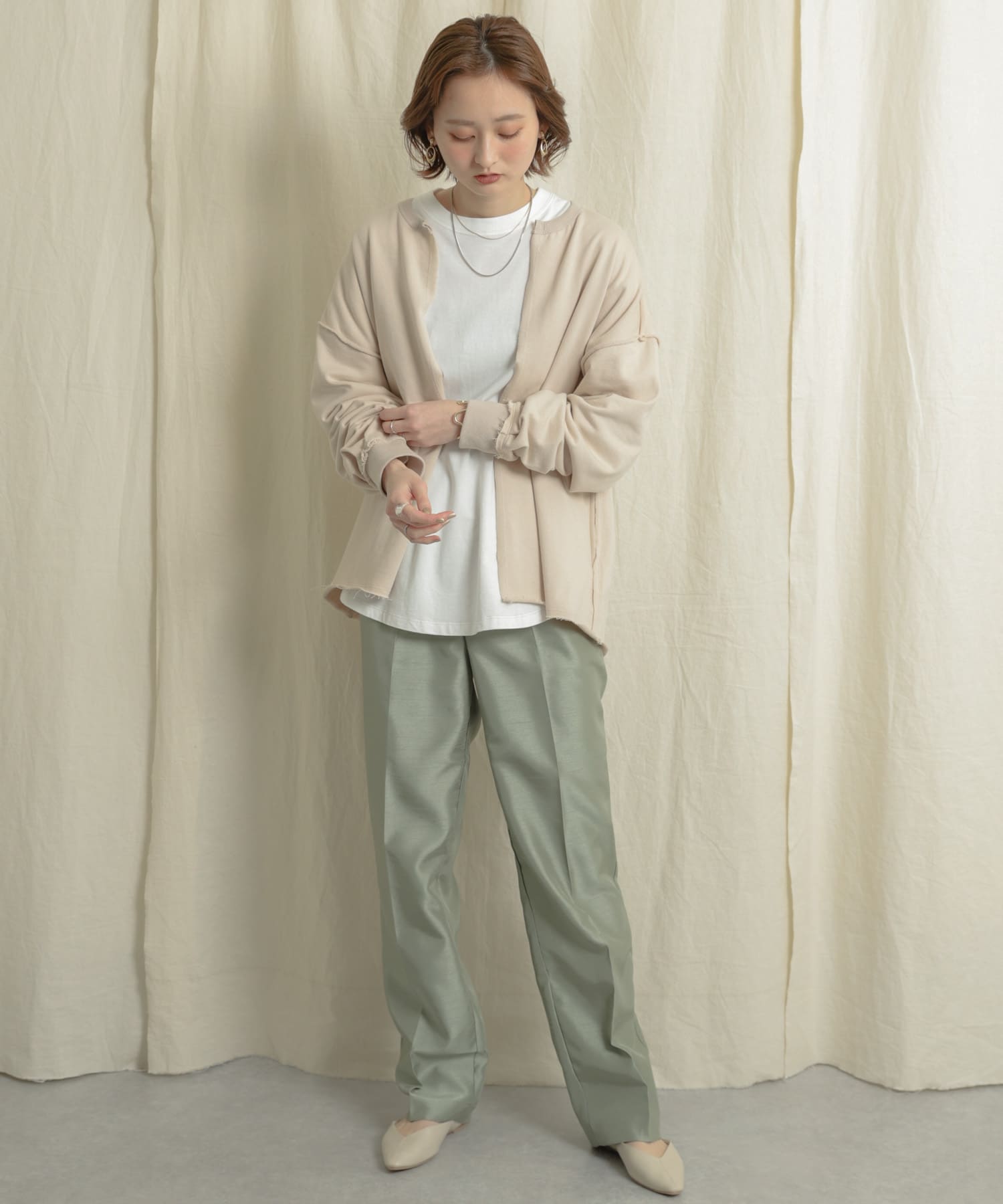 身長：169cm サイズ：Tall
