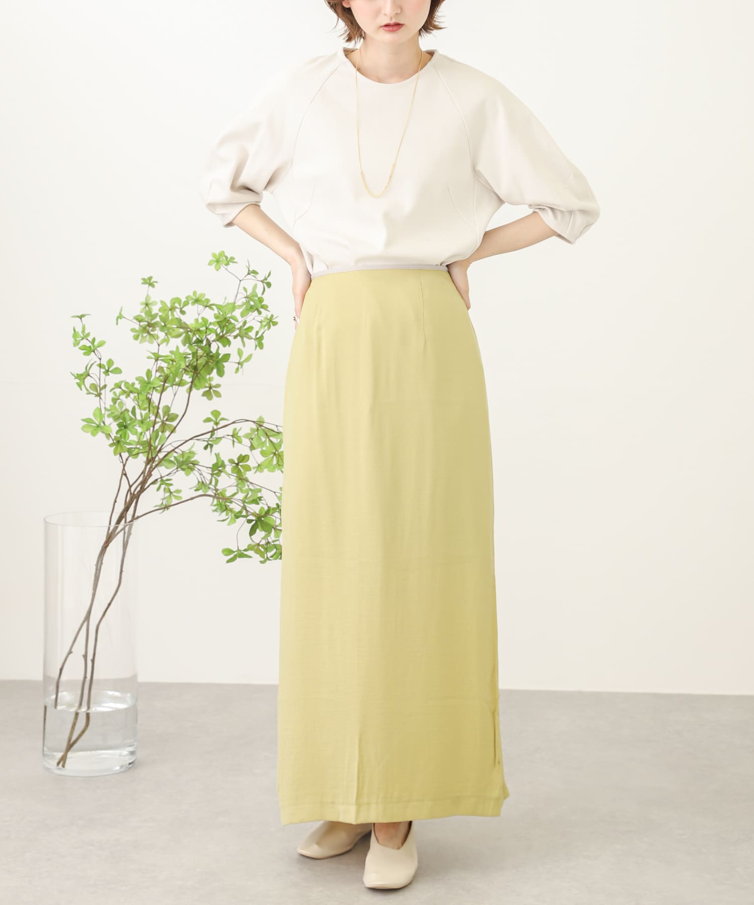身長：169cm サイズ：one