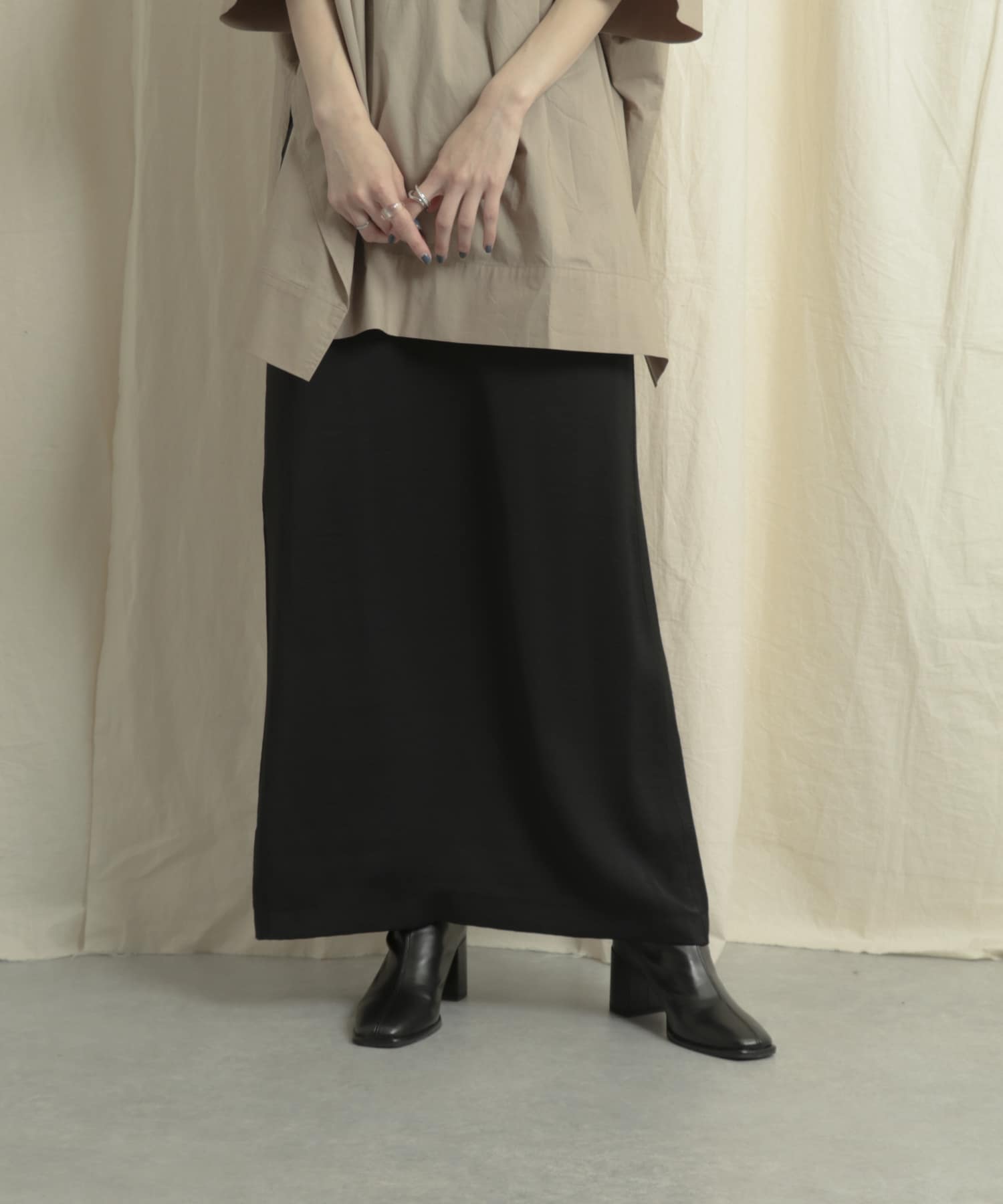 身長：169cm サイズ：one