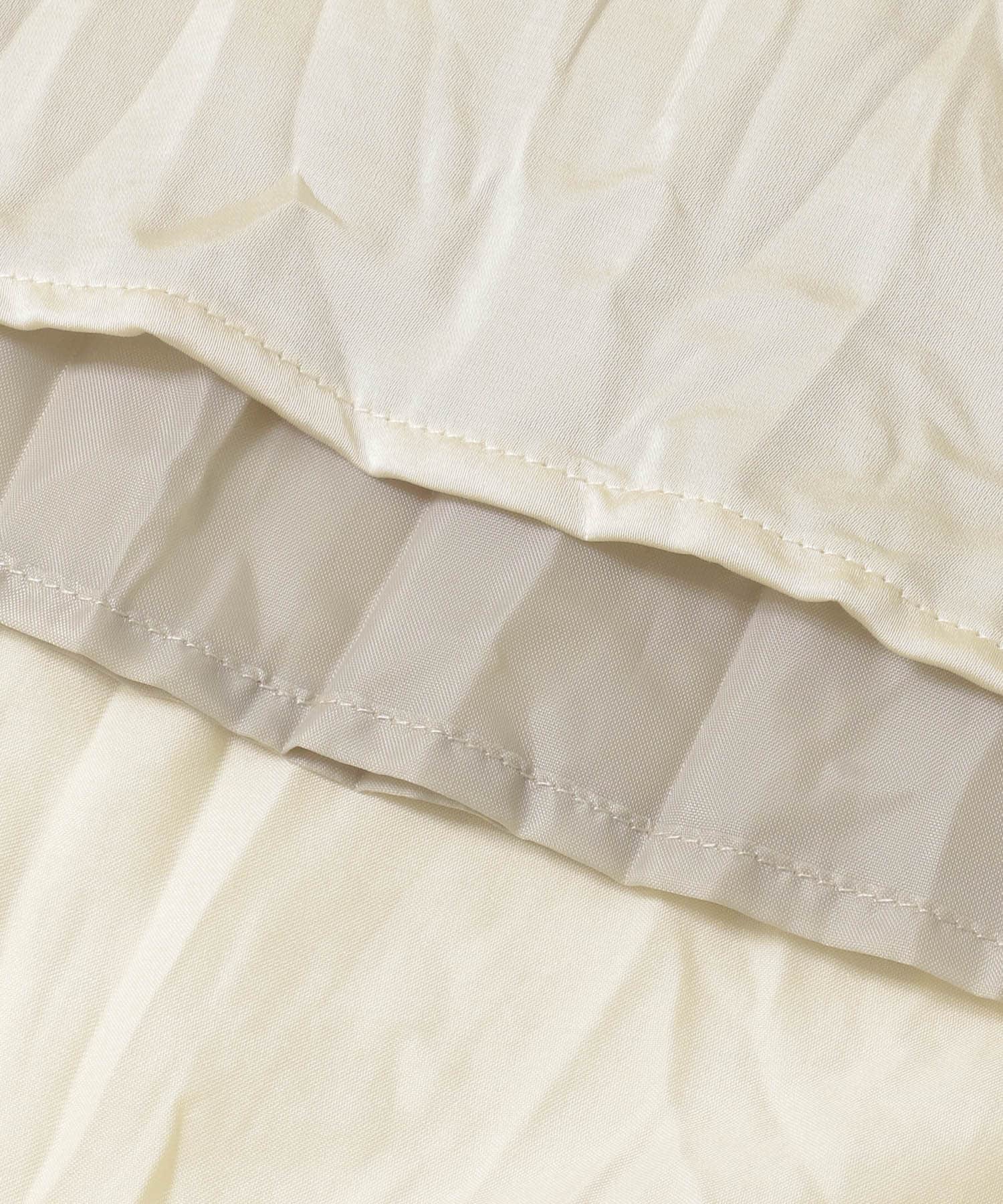 クリンクルスカート IVORY one