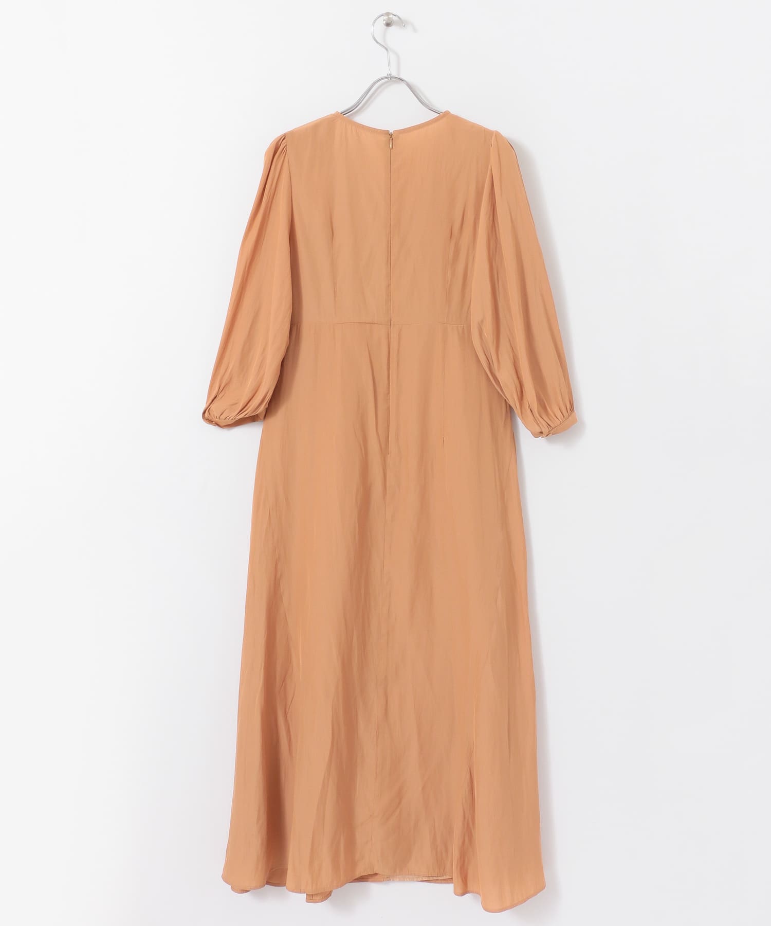 フラワープリントワンピース ORANGE one