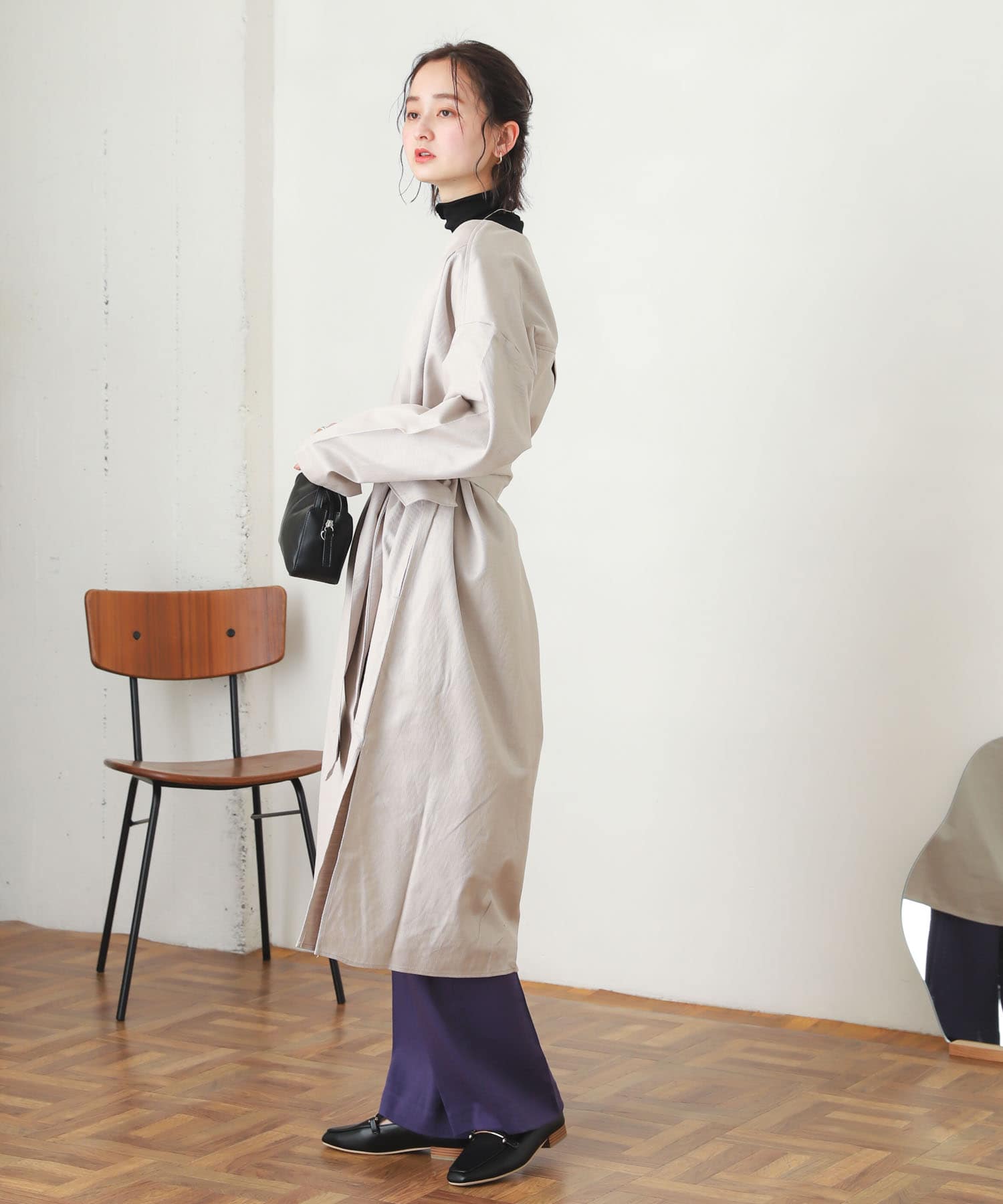 ガウンアウター GREIGE one