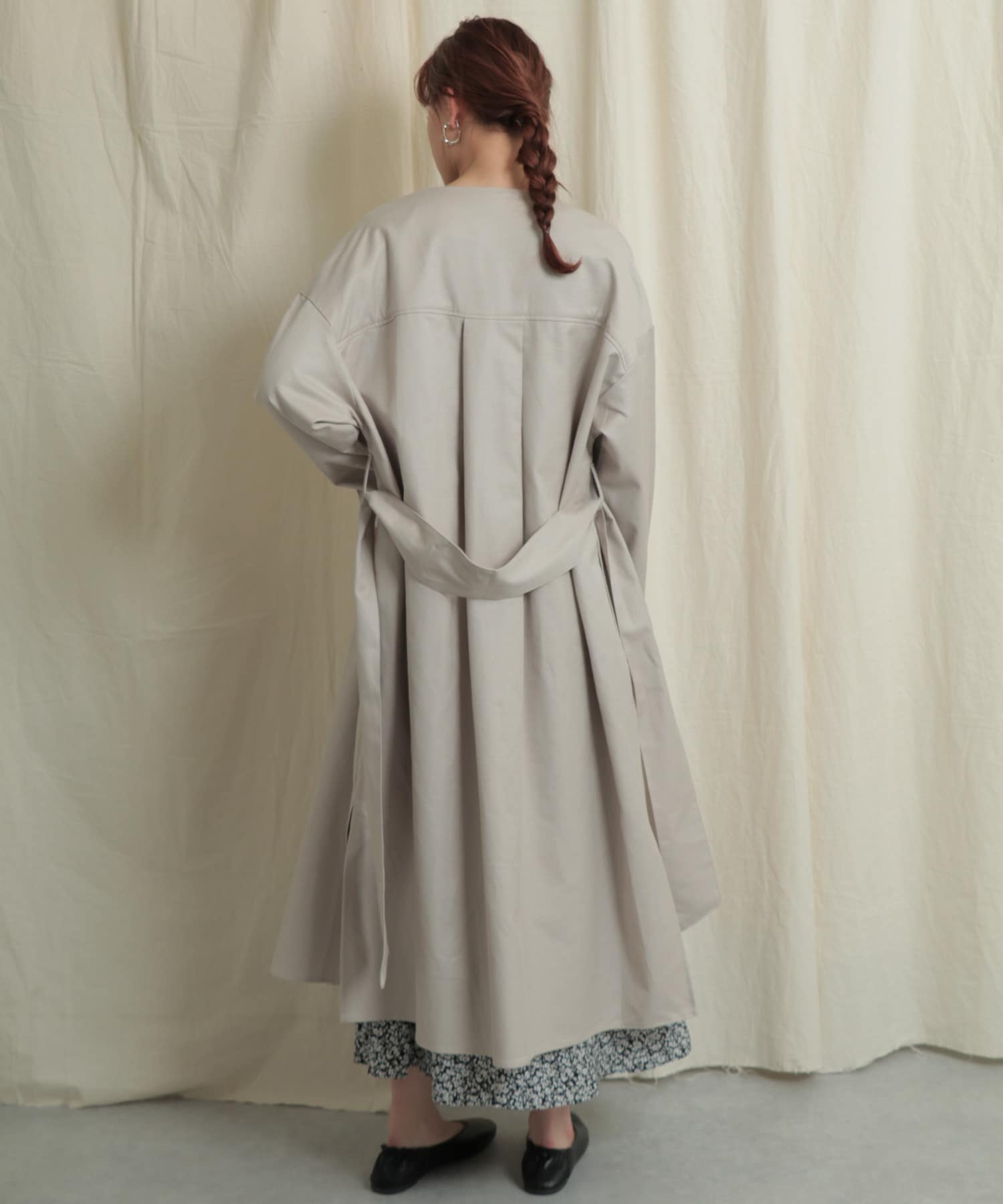 ガウンアウター GREIGE one