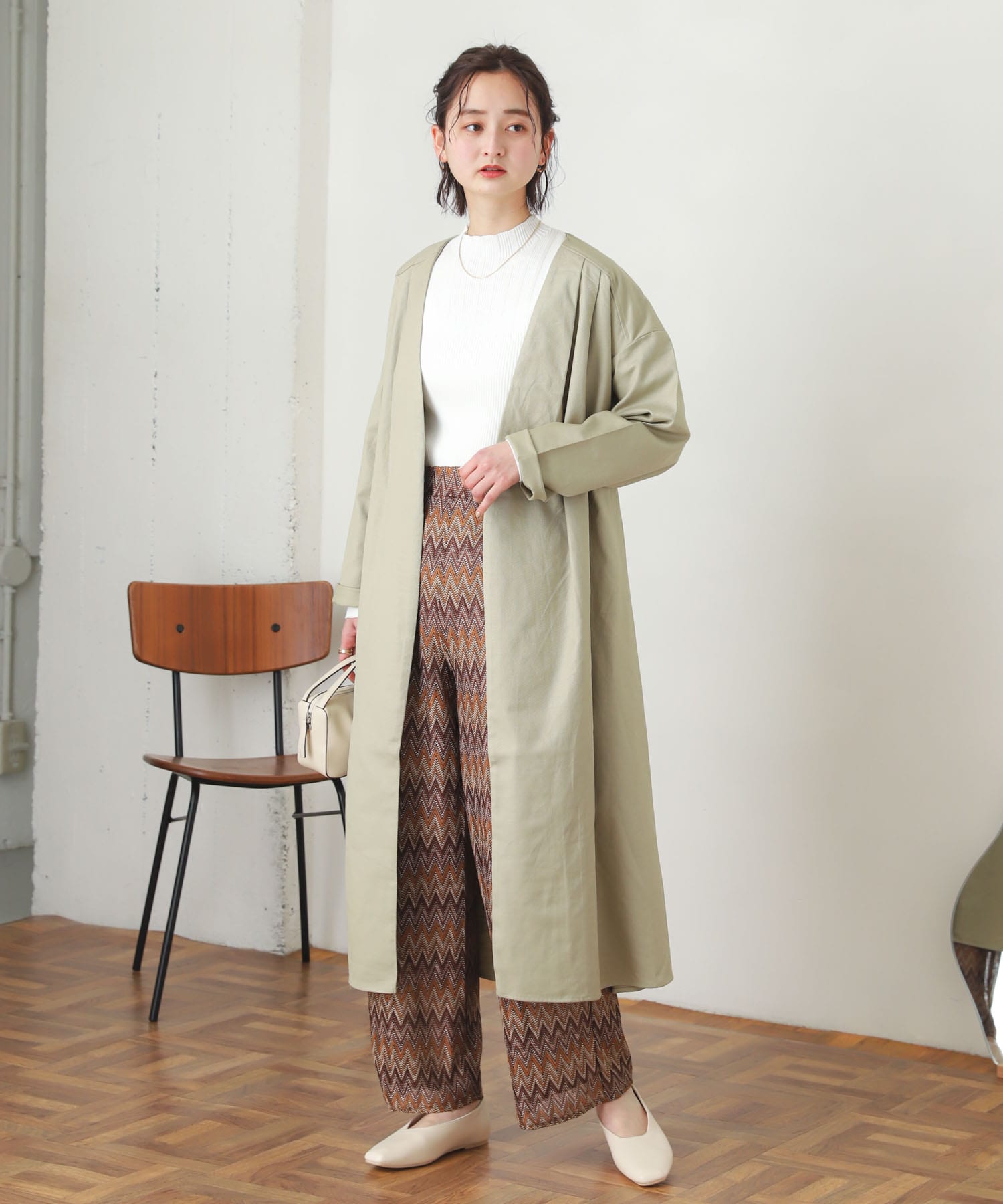 ガウンアウター L.OLIVE one
