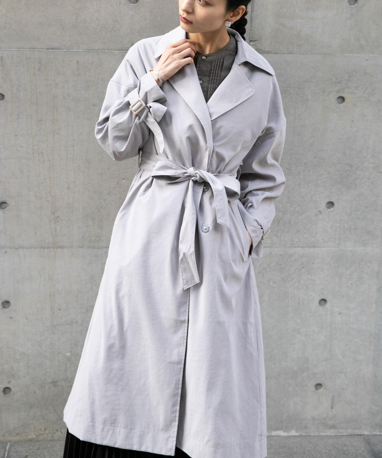 身長：168cm サイズ：one