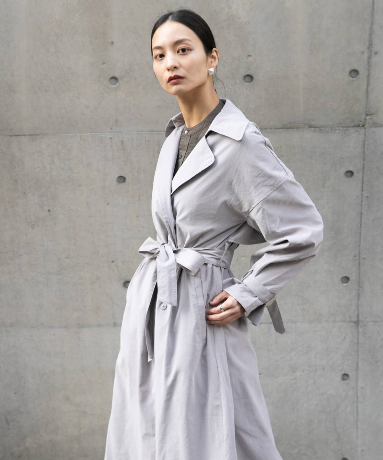 身長：168cm サイズ：one