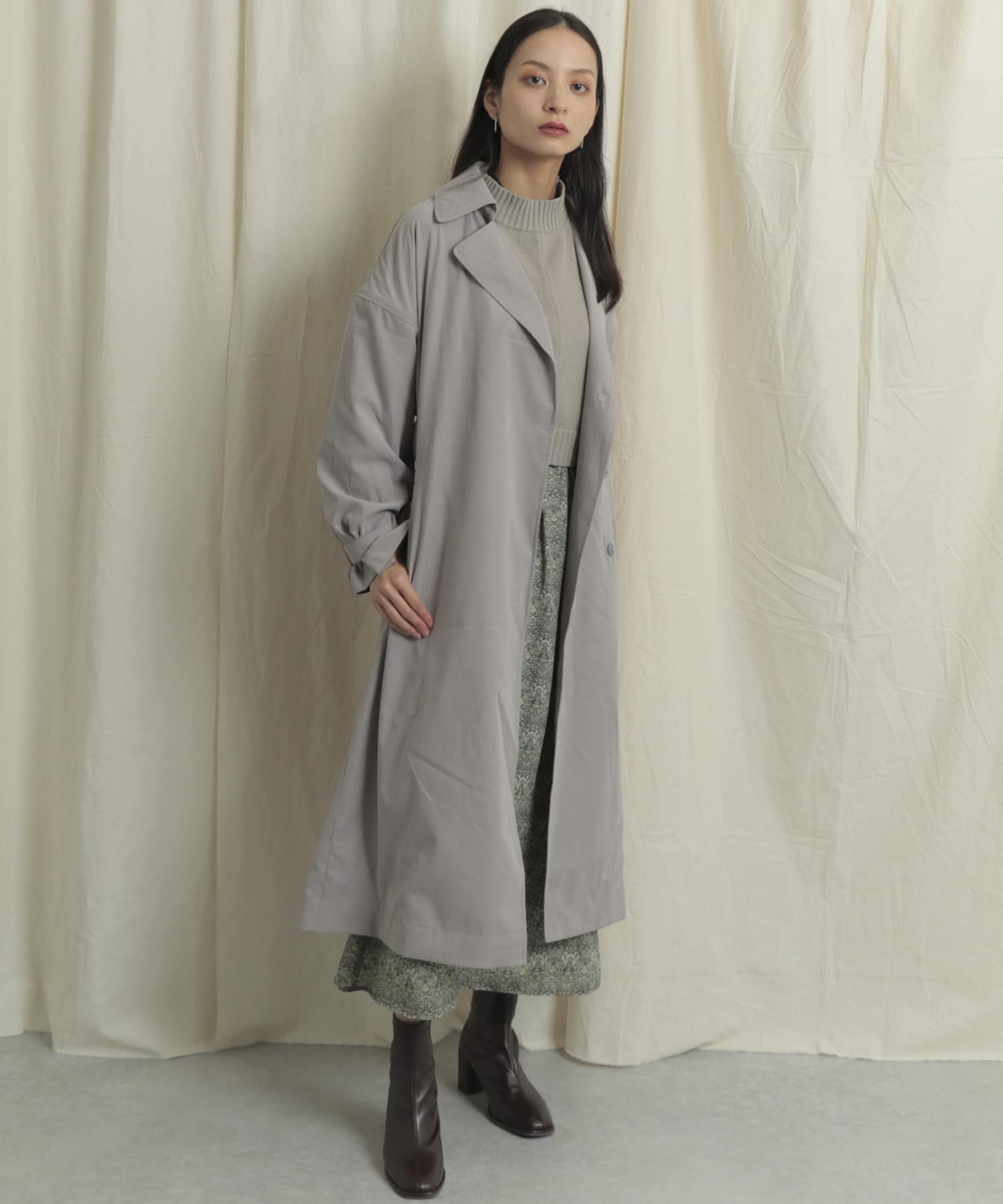 身長：168cm サイズ：one