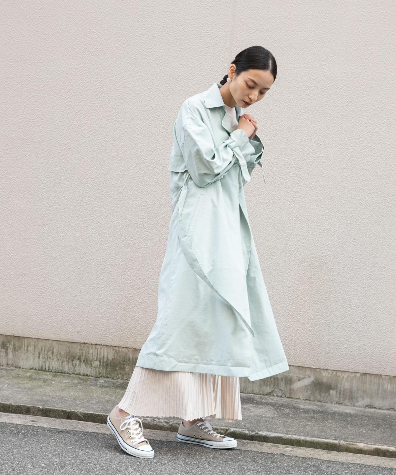 身長：168cm サイズ：one