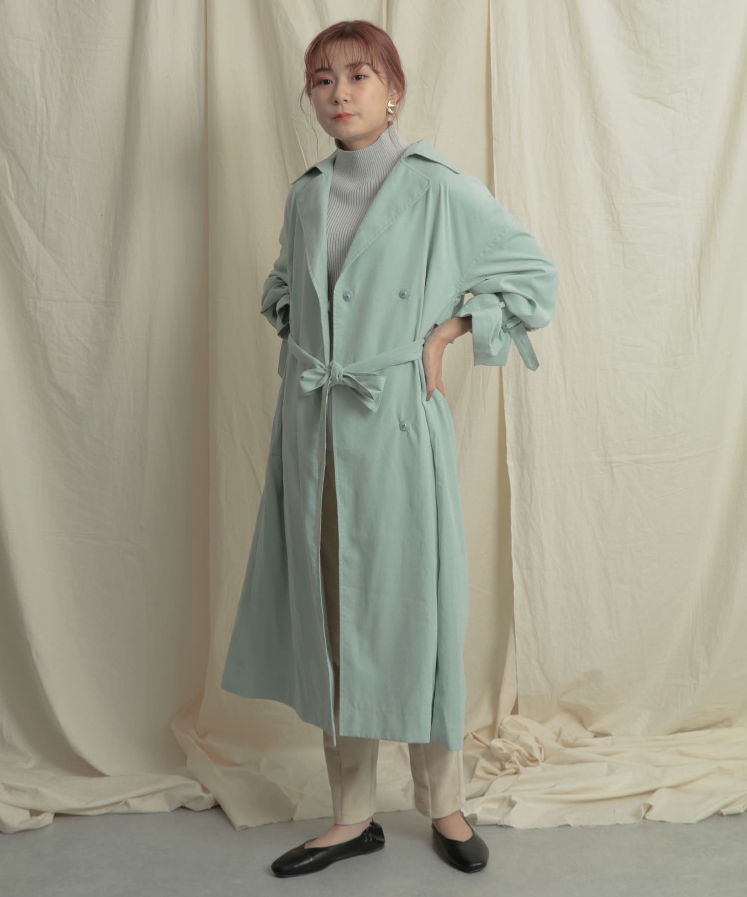 身長：162cm サイズ：one