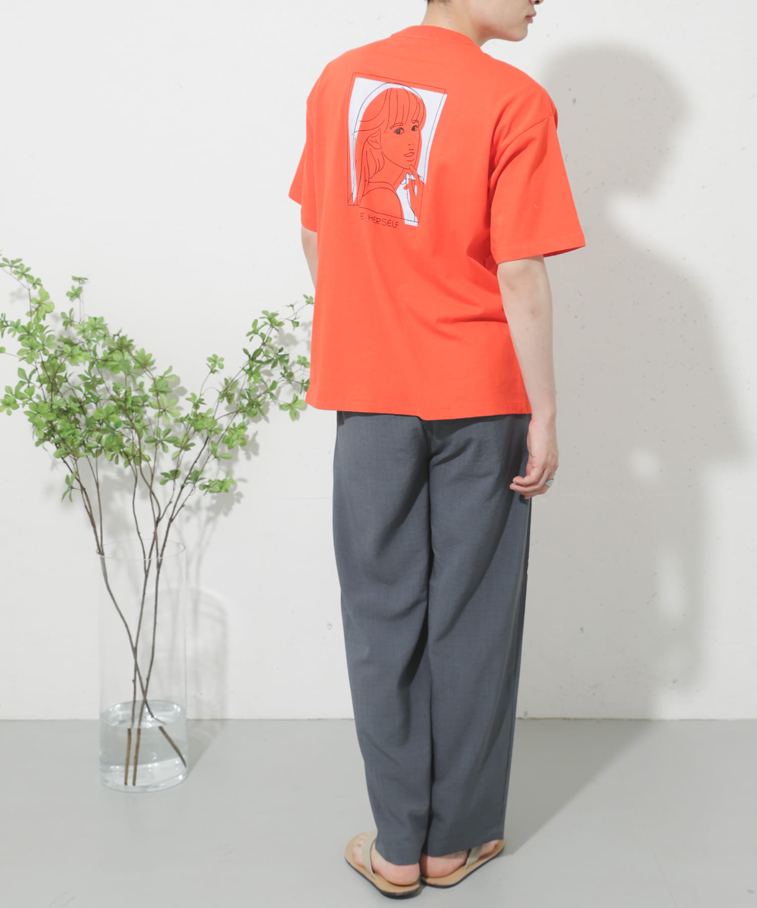 身長：182cm サイズ：L