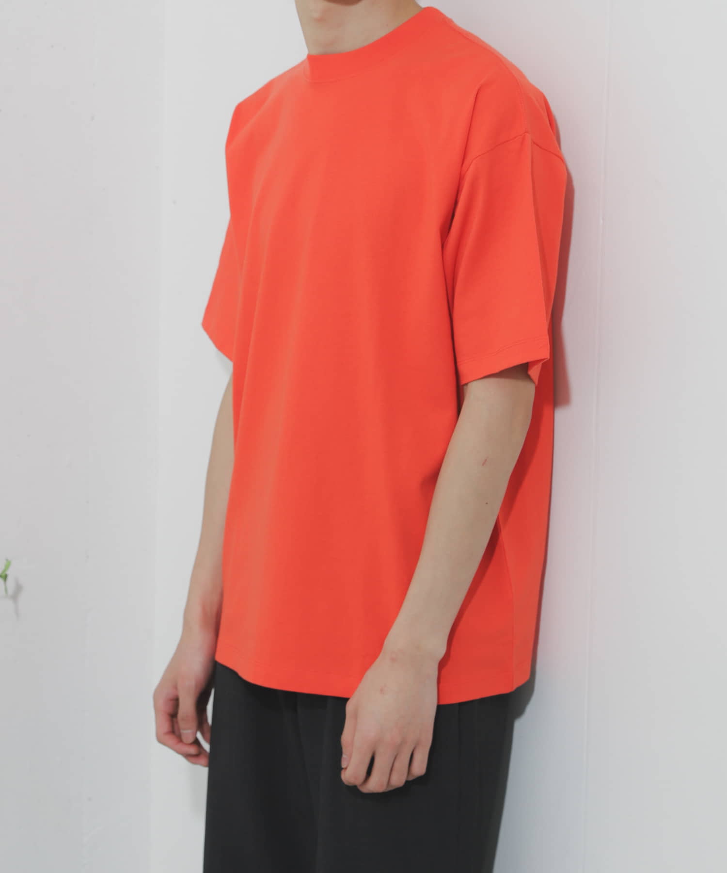 ガールグラフィックTシャツ(5分袖) ORANGE② M