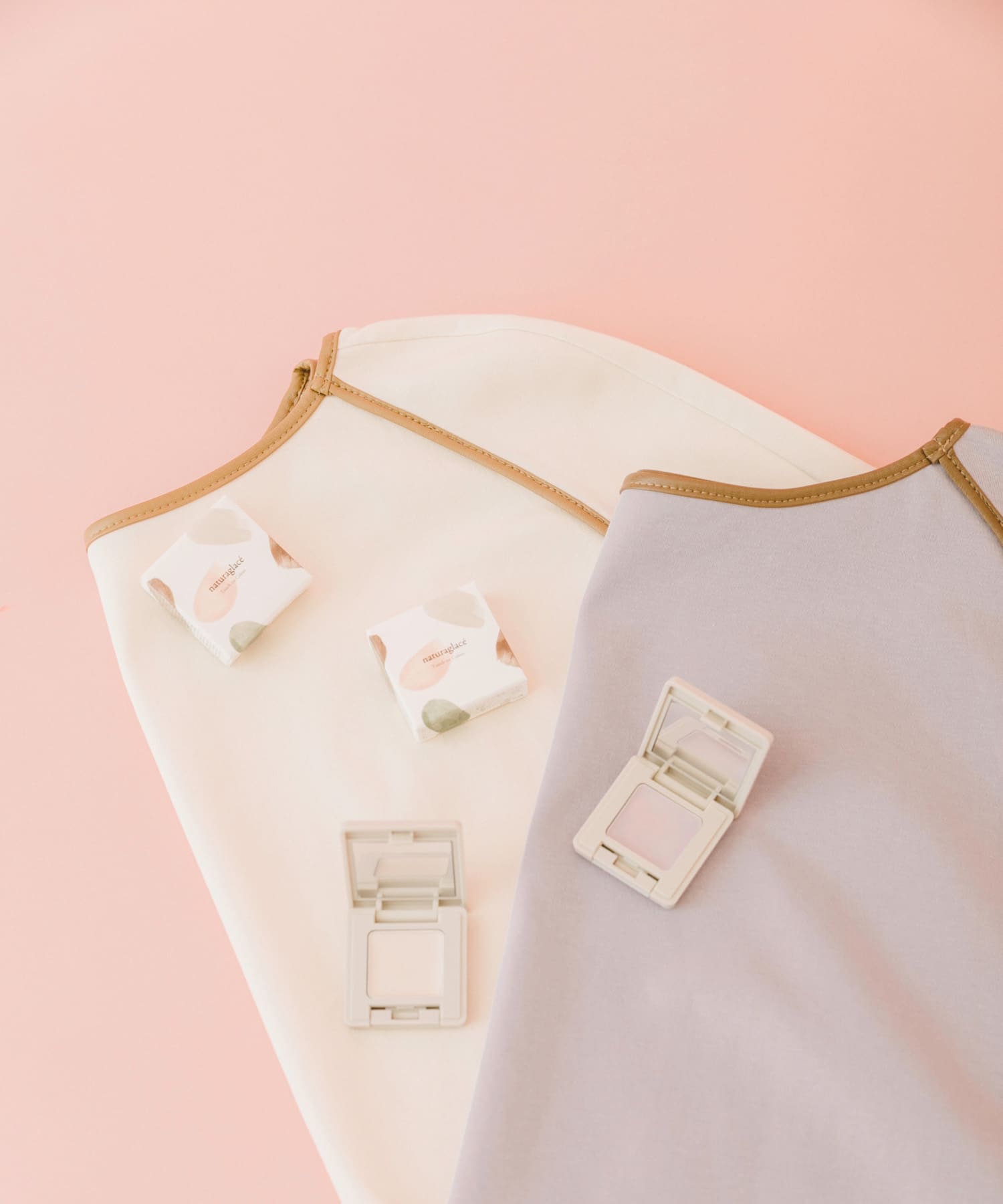 naturaglace×SENSE OF PLACE　『別注』ナチュラグラッセ ポンチョトップ OFF WHITE one