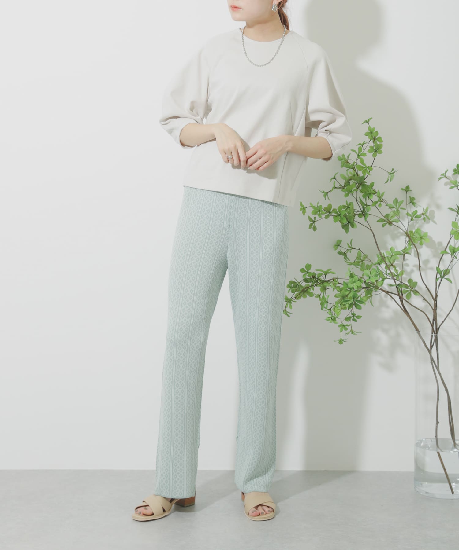 身長：162cm サイズ：one