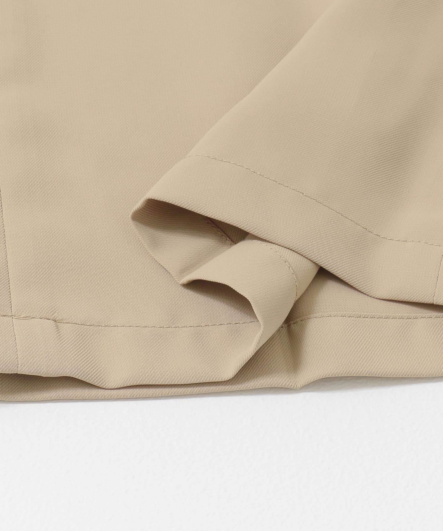 ジョーゼットフレアパンツ BEIGE S
