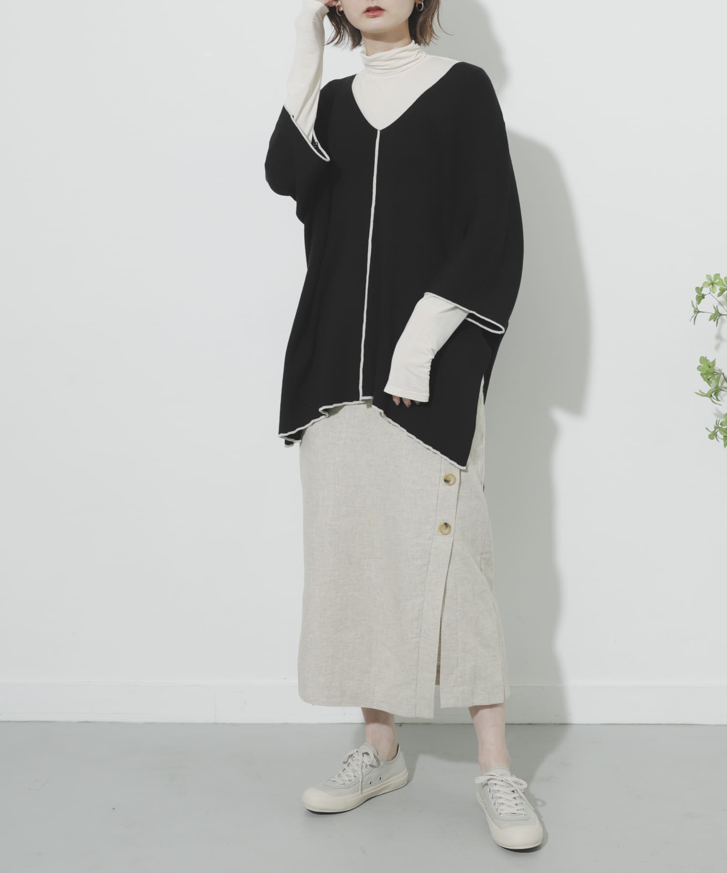 身長：169cm サイズ：M
