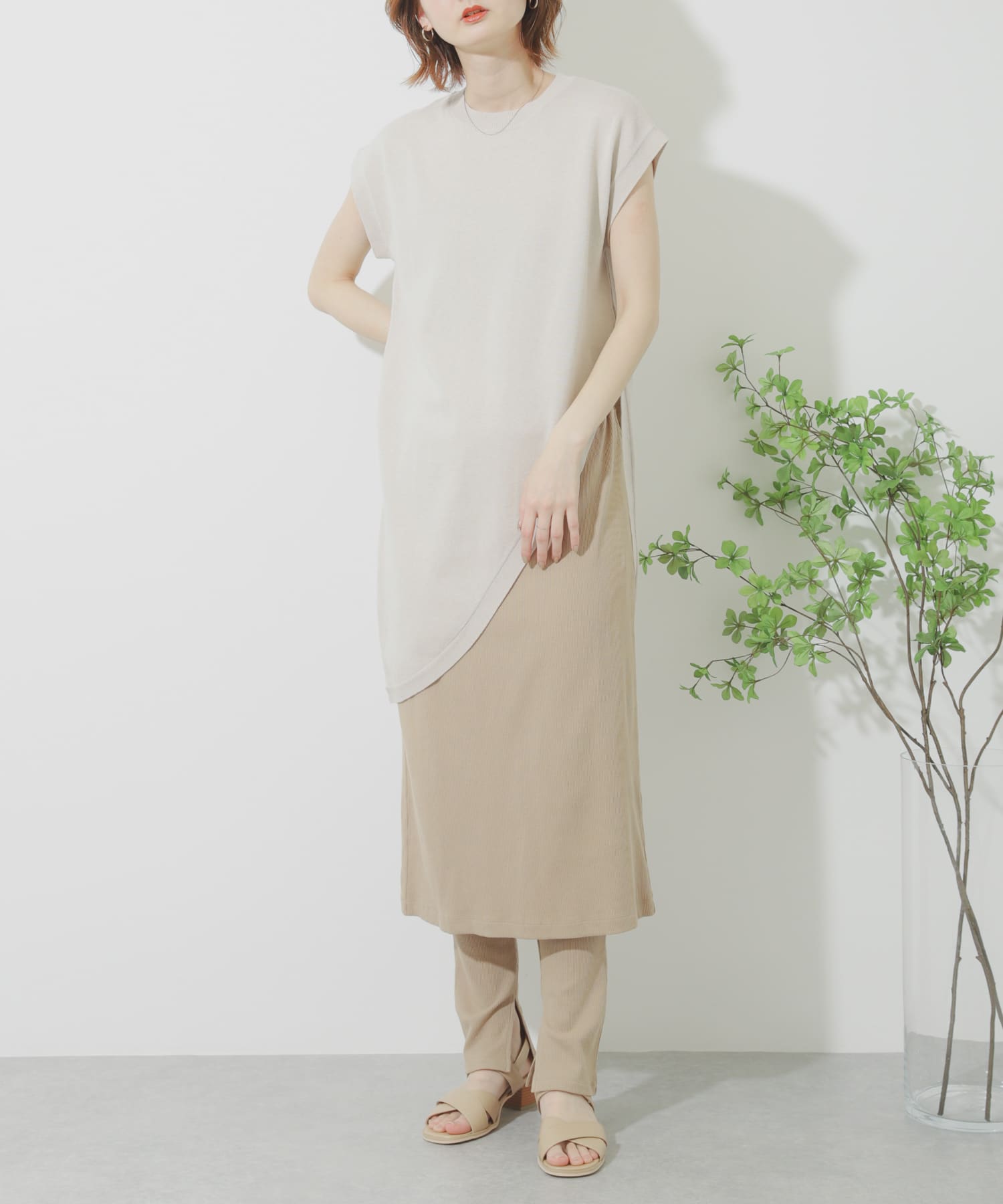 身長：169cm サイズ：one