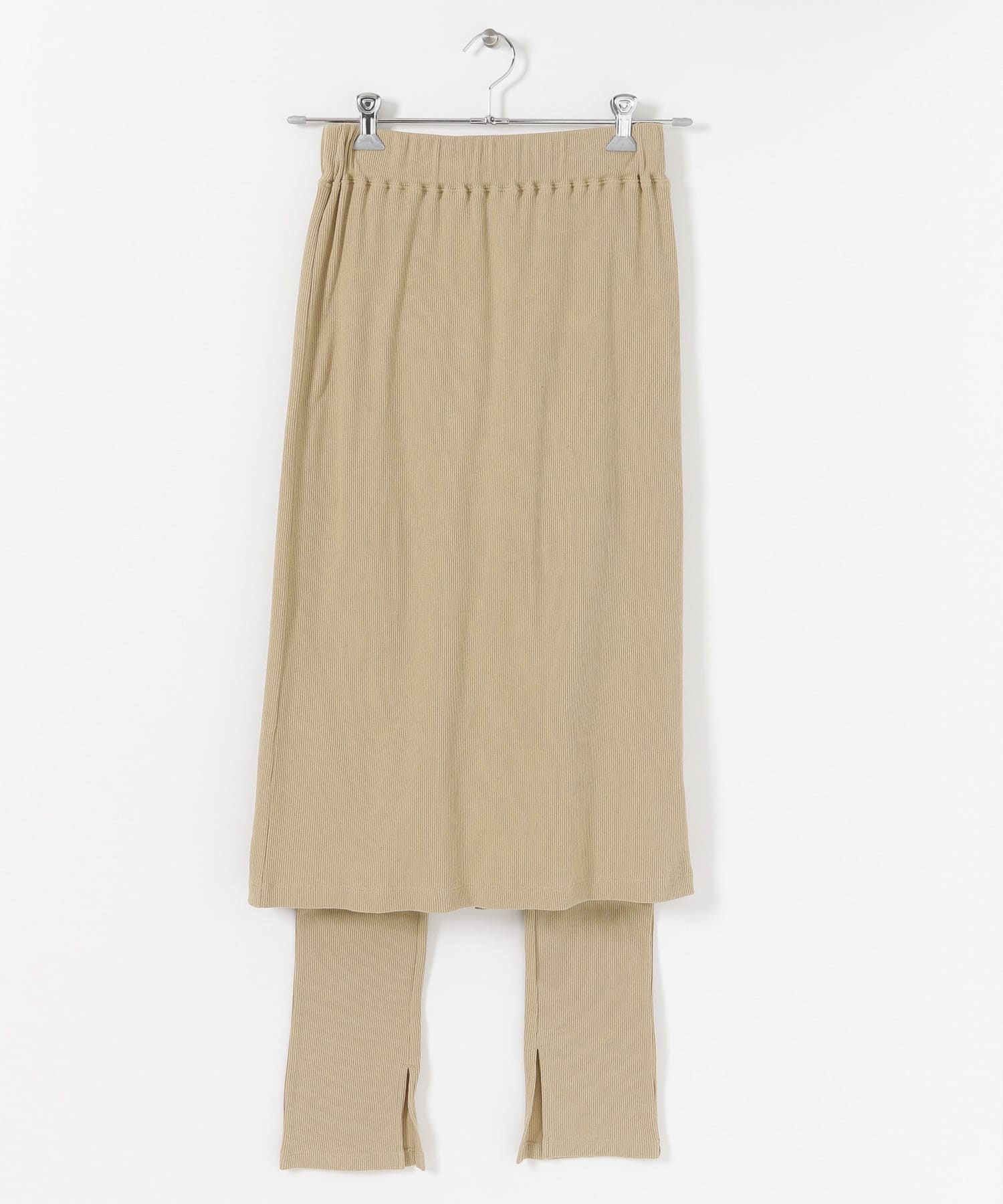 カットスカートレギンス BEIGE one