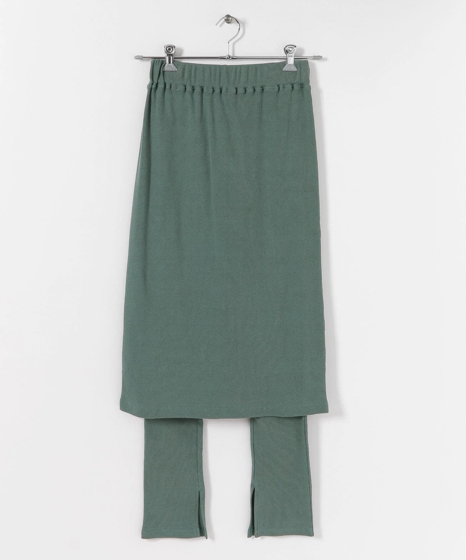 カットスカートレギンス GREEN one