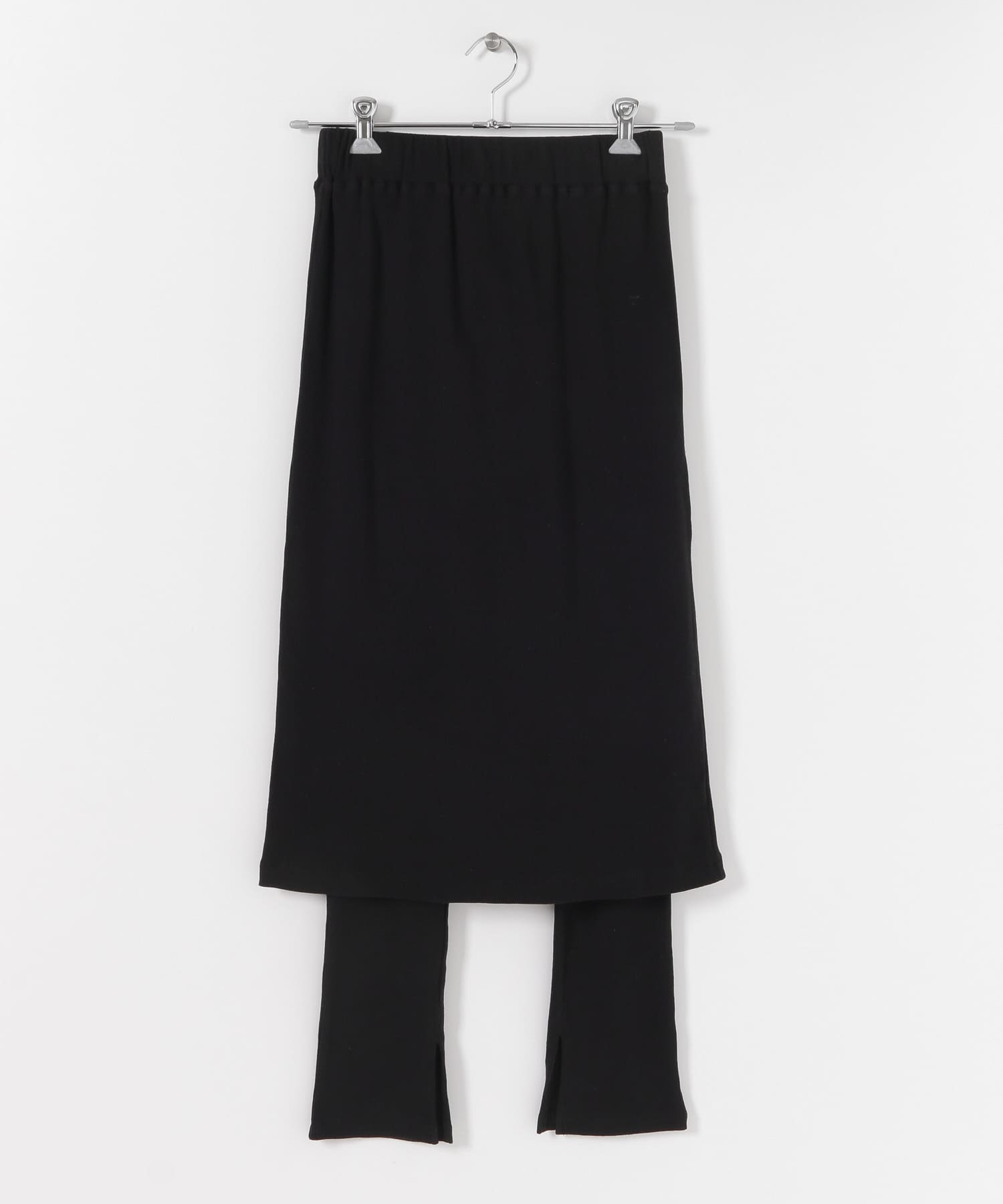 カットスカートレギンス BLACK one