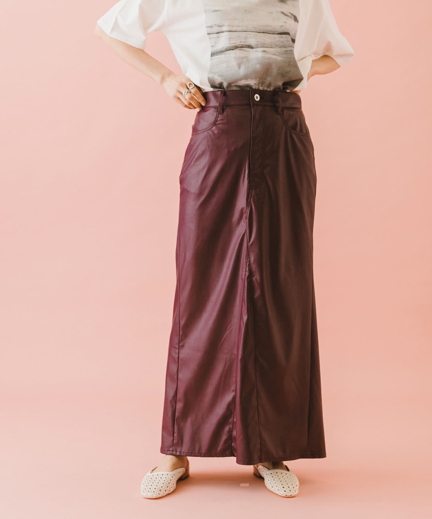 身長：168cm サイズ：one