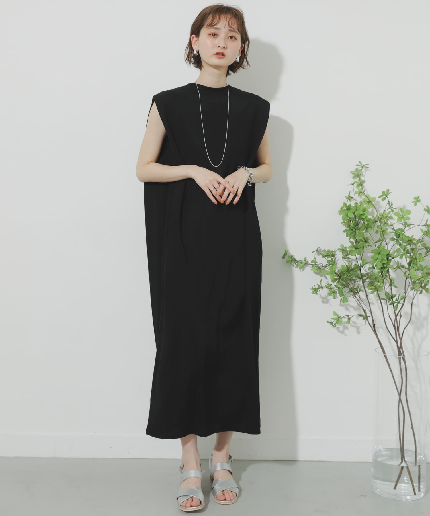身長：169cm サイズ：one